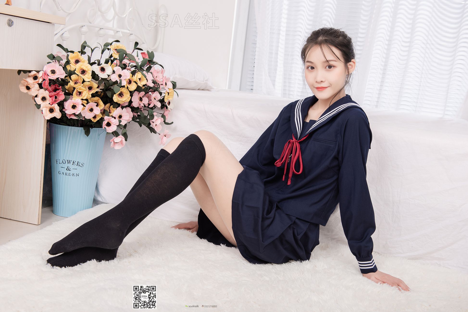 [SSA丝社]超清写真 NO.142 丽萍 JK至服的穿搭示范[133P]第6张