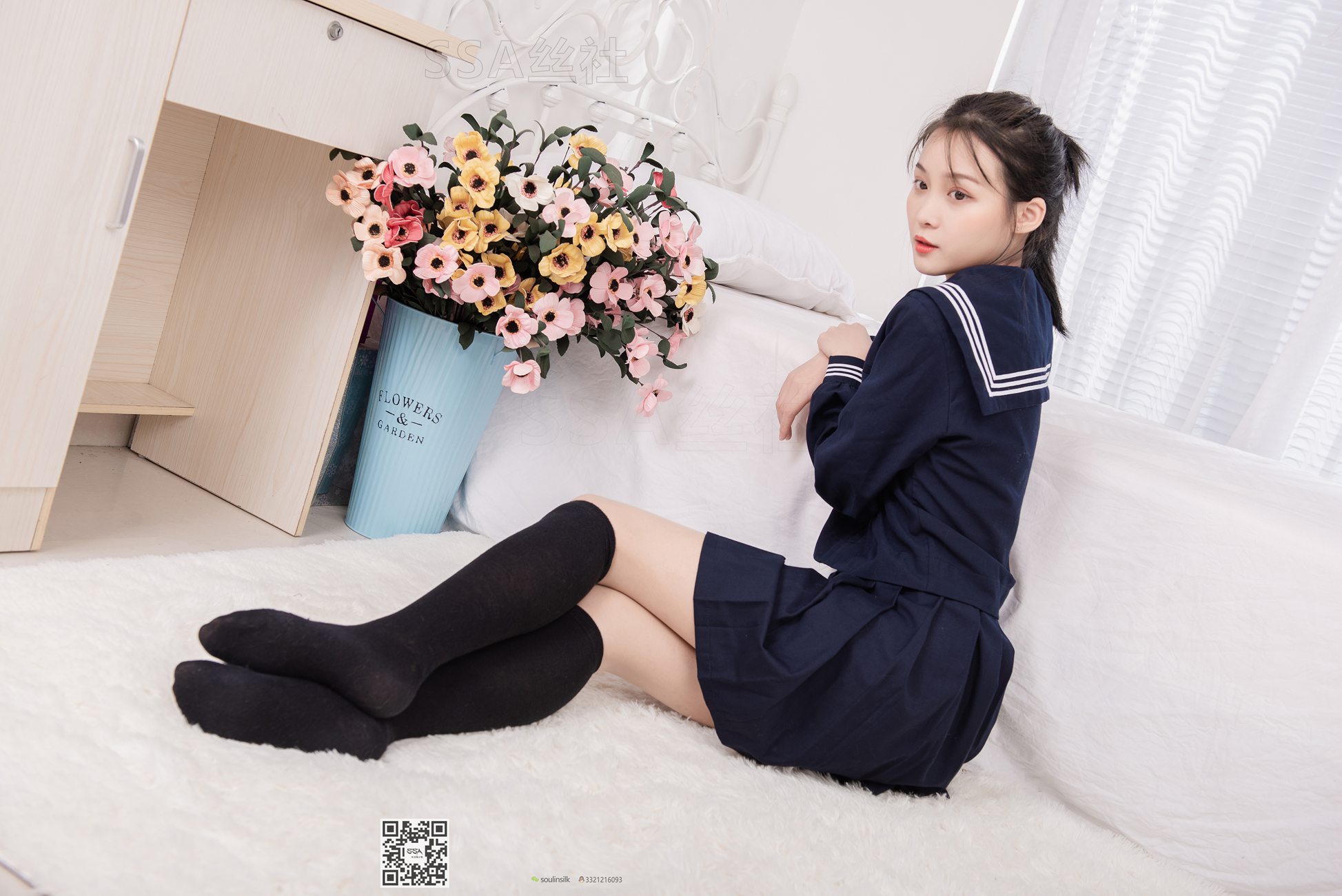 [SSA丝社]超清写真 NO.142 丽萍 JK至服的穿搭示范[133P]第7张