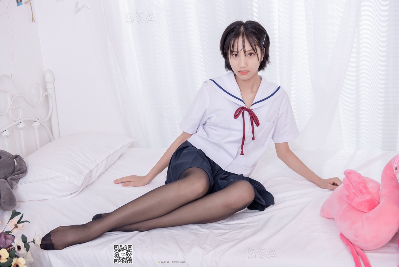 [SSA丝社]超清写真 NO.169 小佩 JK至服黑丝[148P]第29张