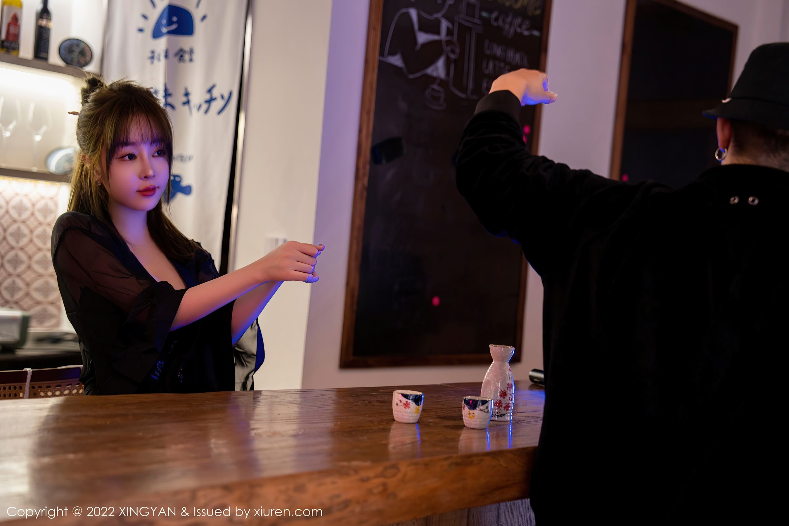 星颜社 VOL.163 王雨纯 黑丝美臀第18张