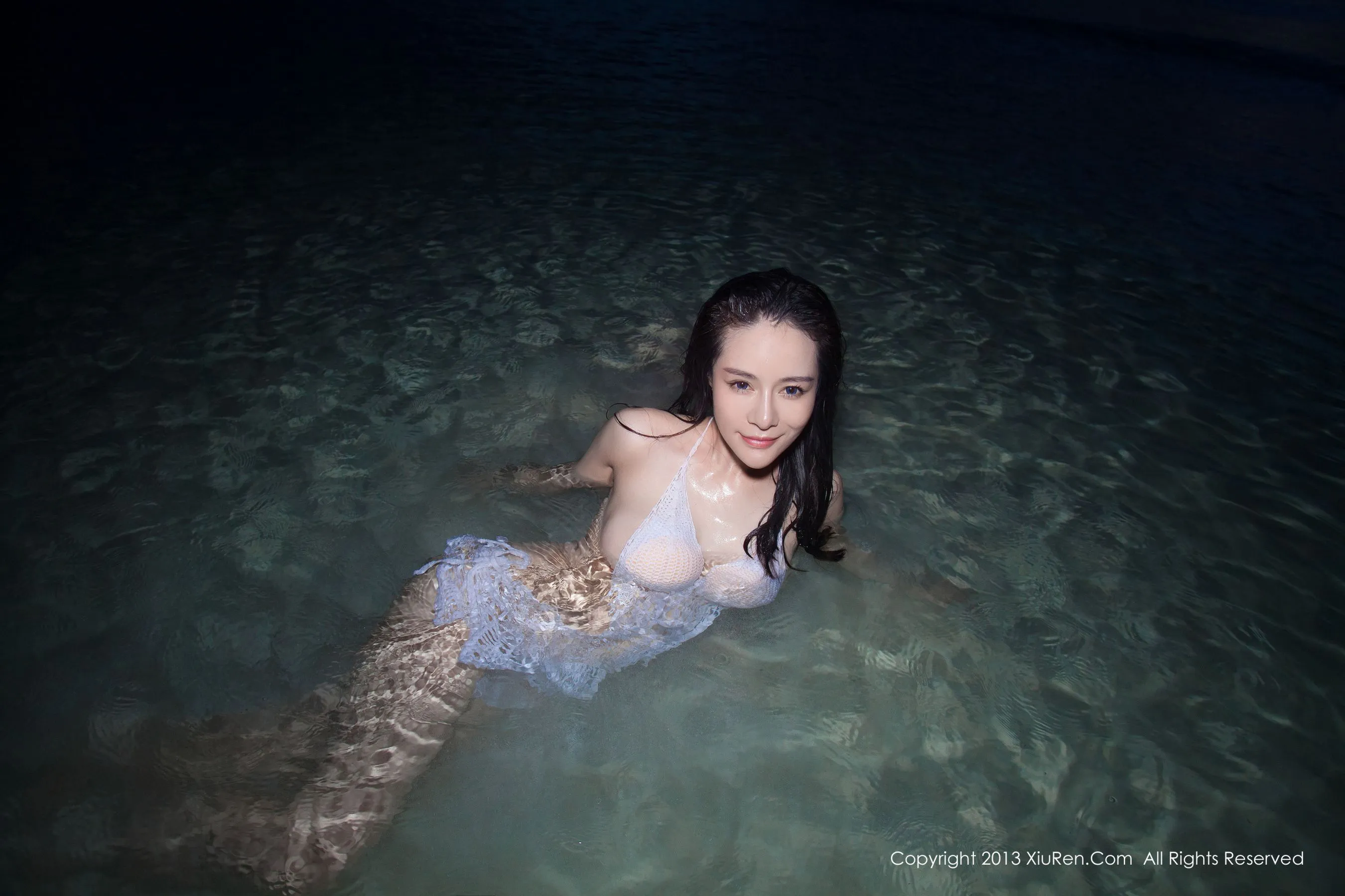 nancy小姿 &海边唯美比基尼系列 秀人网 No.069第21张