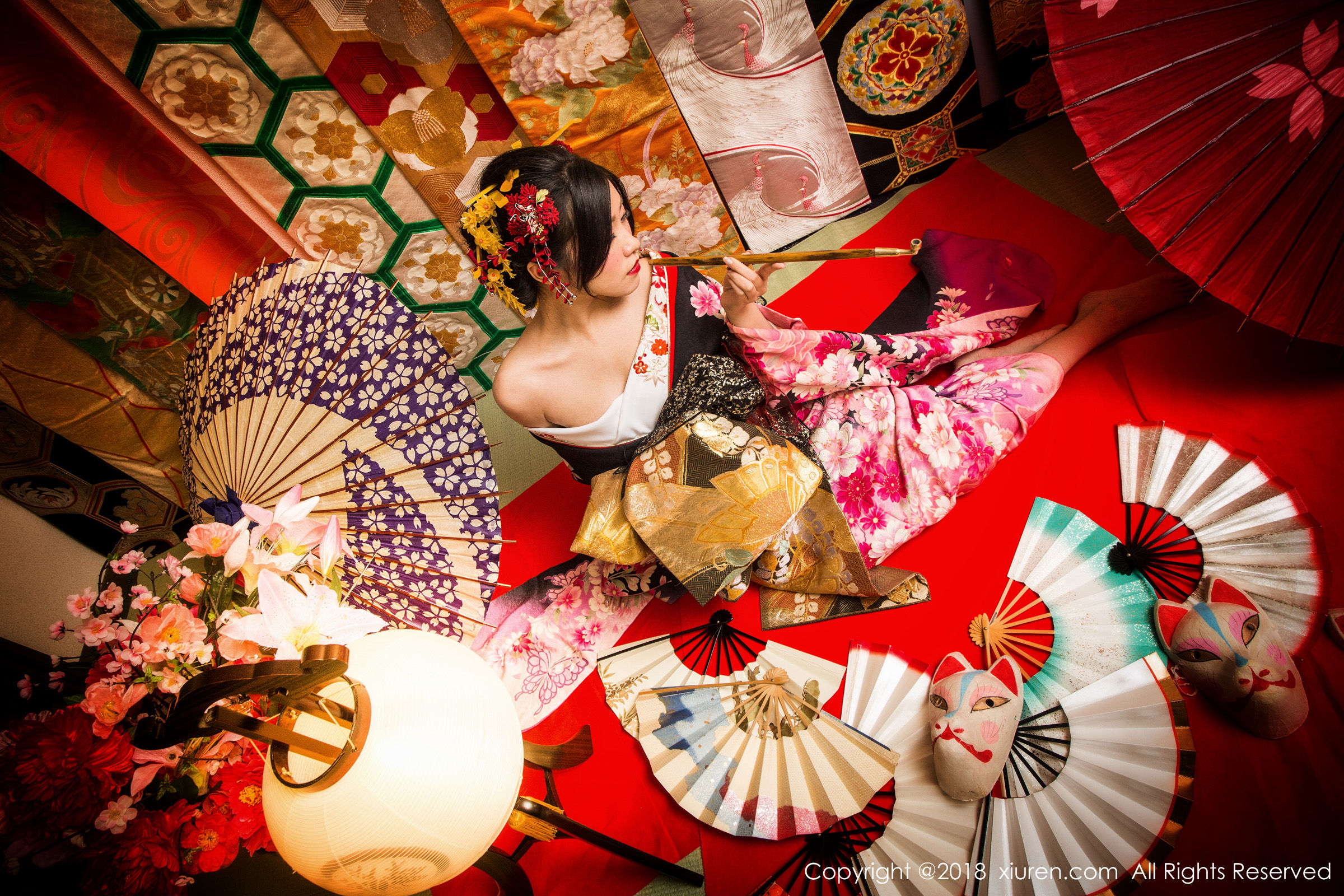 许诺Sabrina《花魁》 秀人 No.930第6张