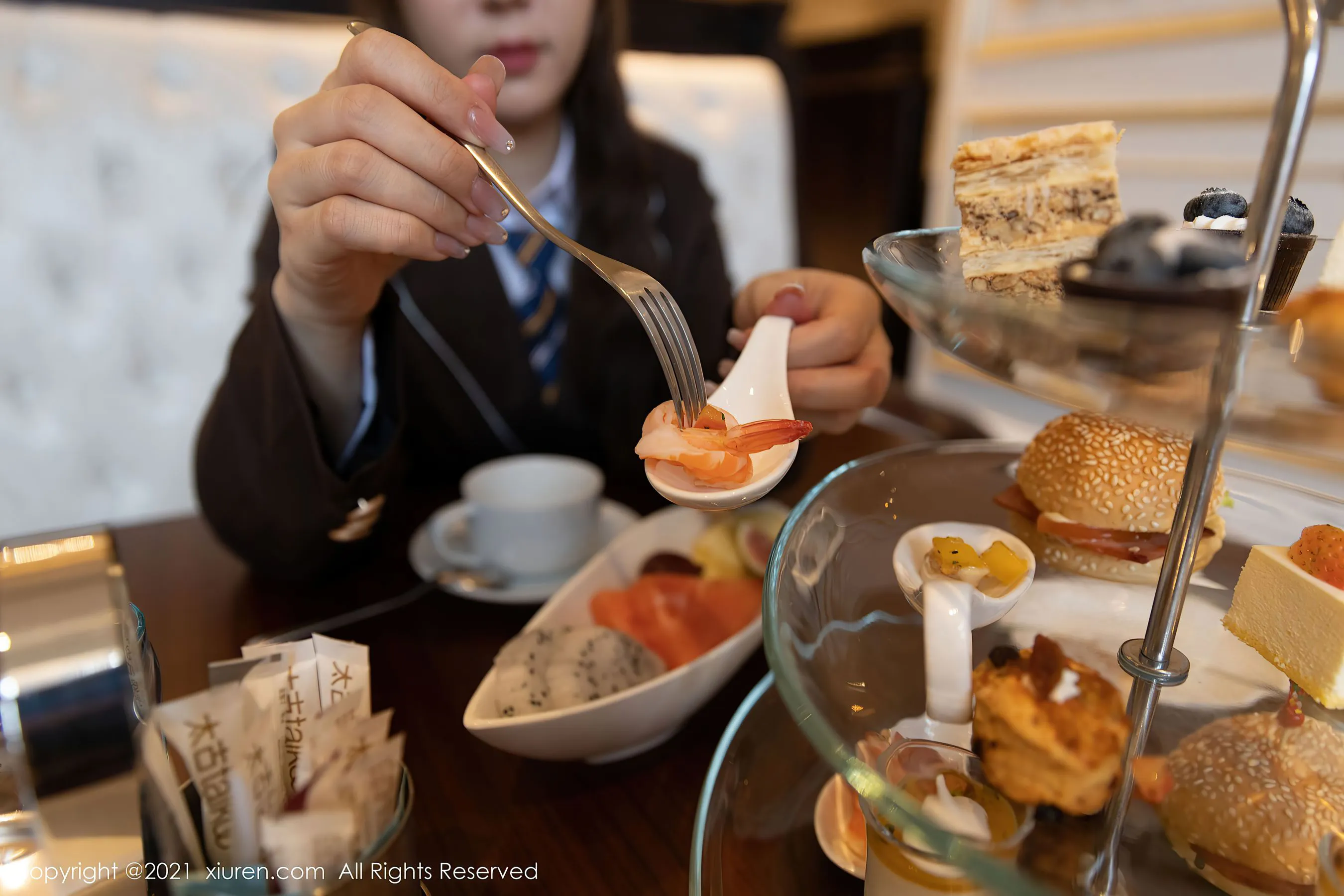  秀人 No.3176 王雨纯第6张