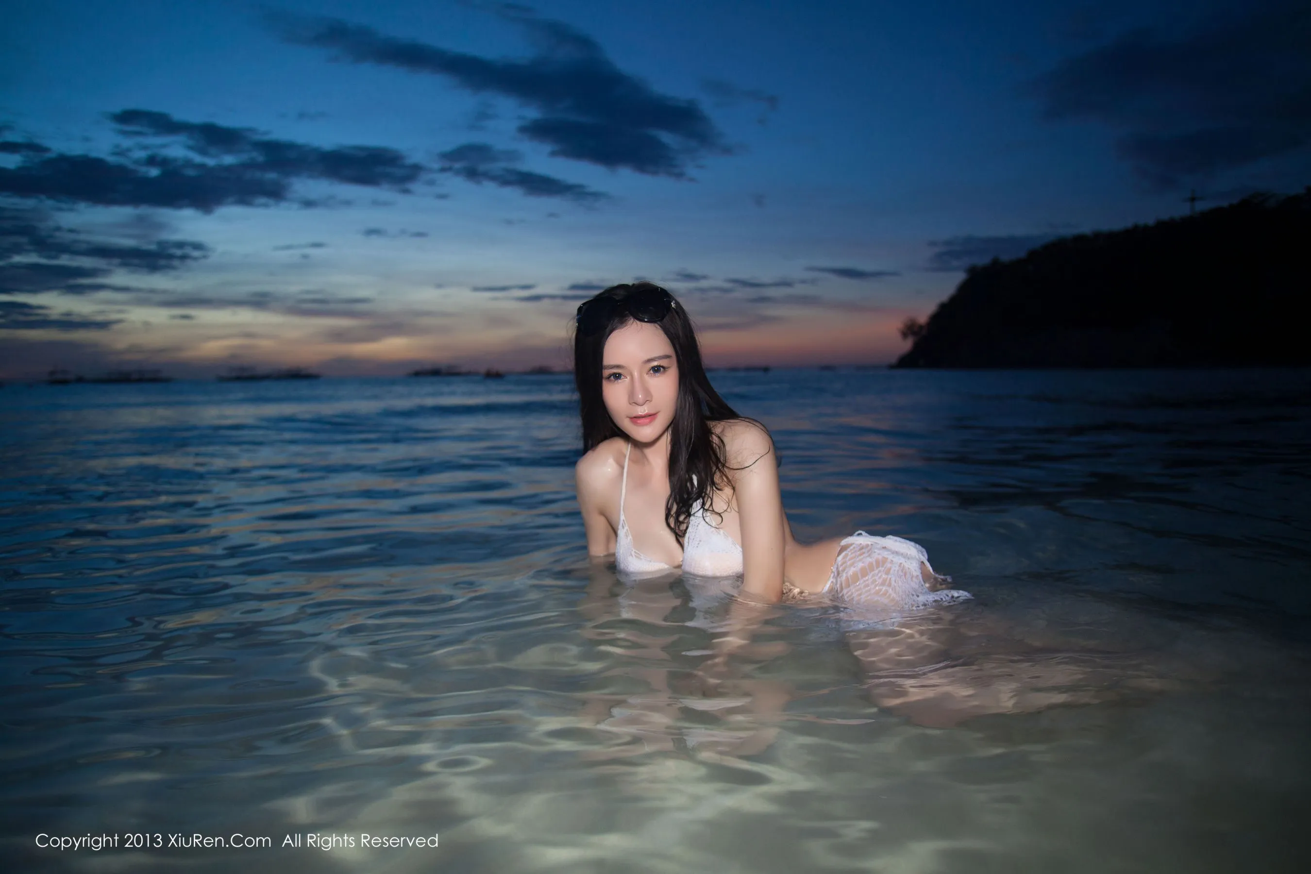 nancy小姿 &海边唯美比基尼系列 秀人网 No.069第16张