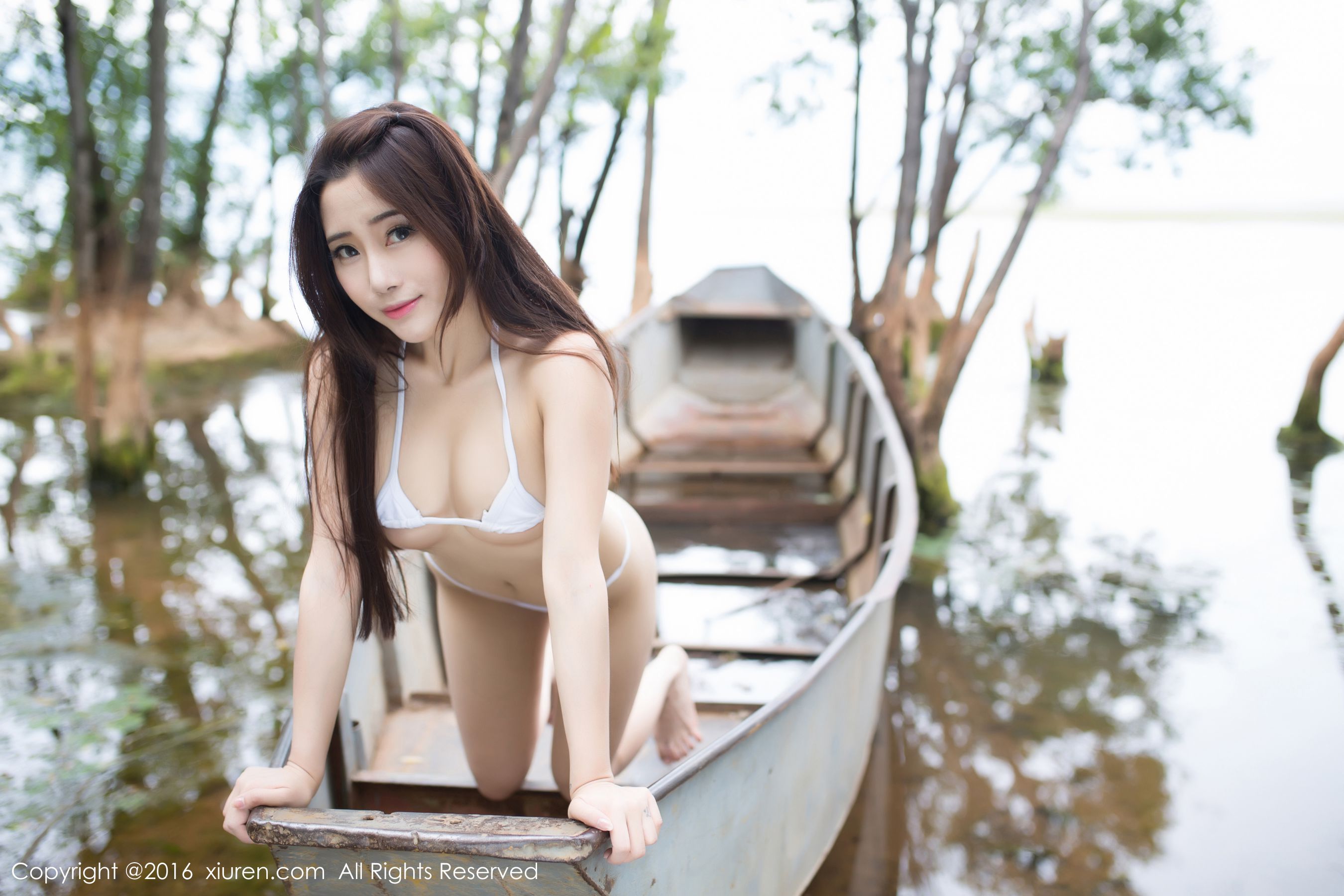 兜豆靓Youlina《云南旅拍》阳光性感系列 秀人网 No.623第7张