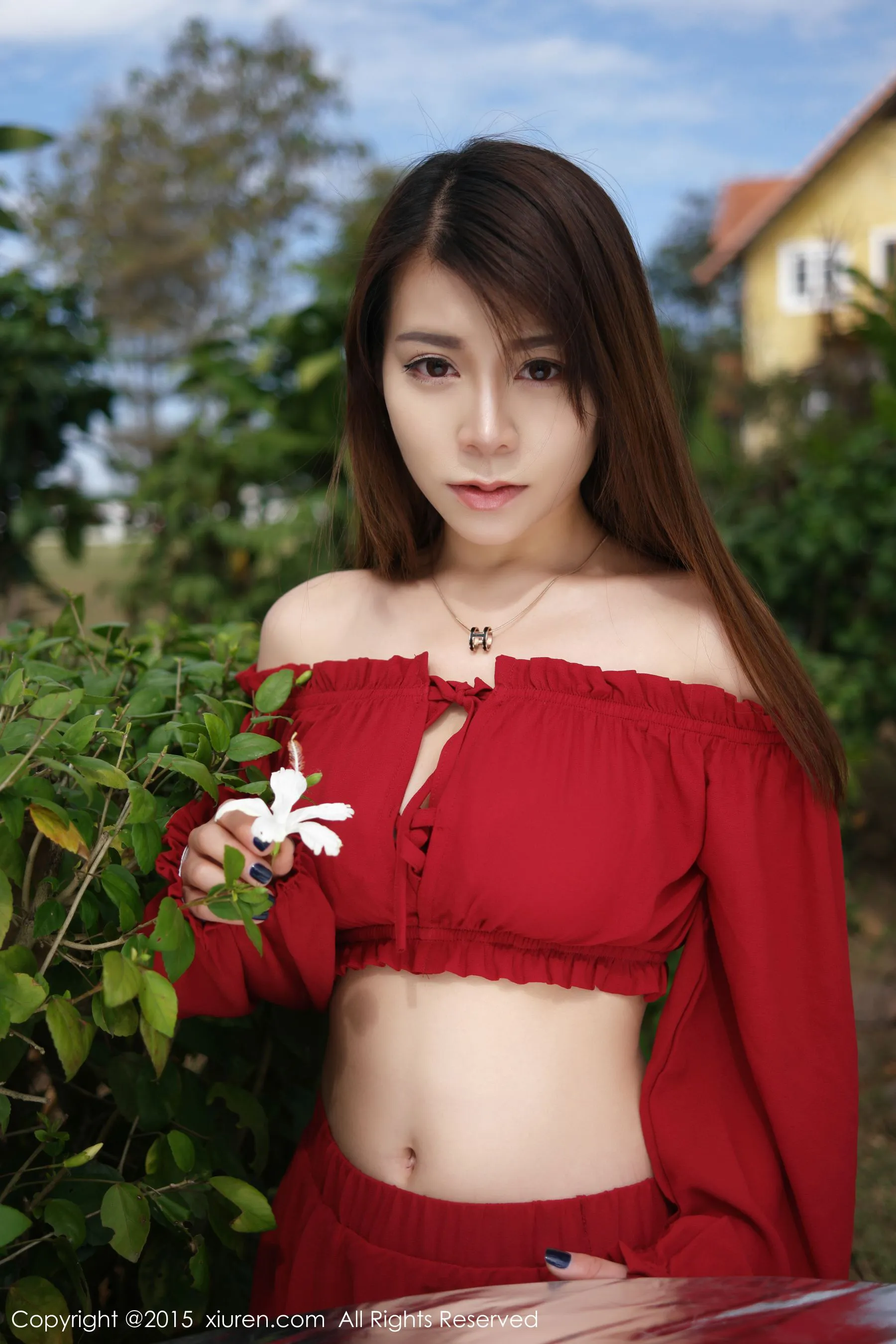 vetiver嘉宝贝儿《泰国旅拍》长裙女神系列 秀人网 No.303第4张