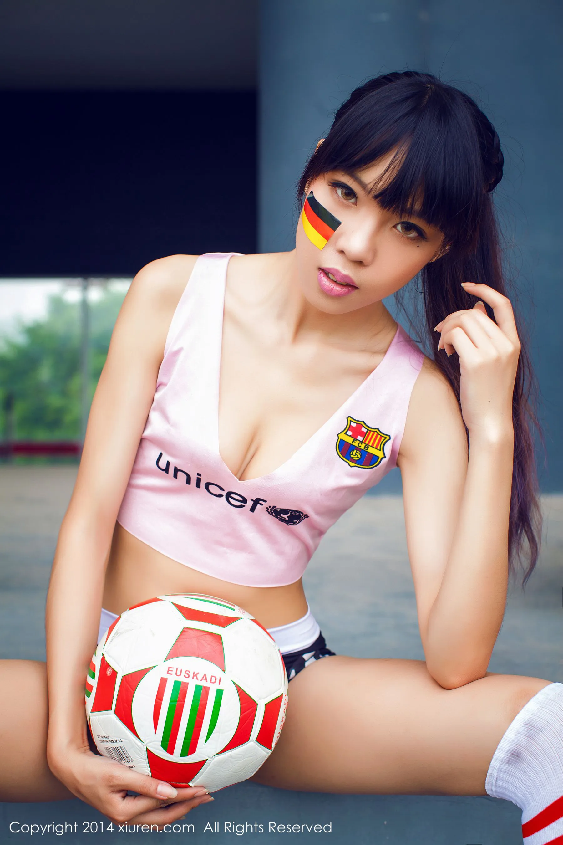 2014巴西世界杯足球宝贝合集 秀人网 No.159第16张