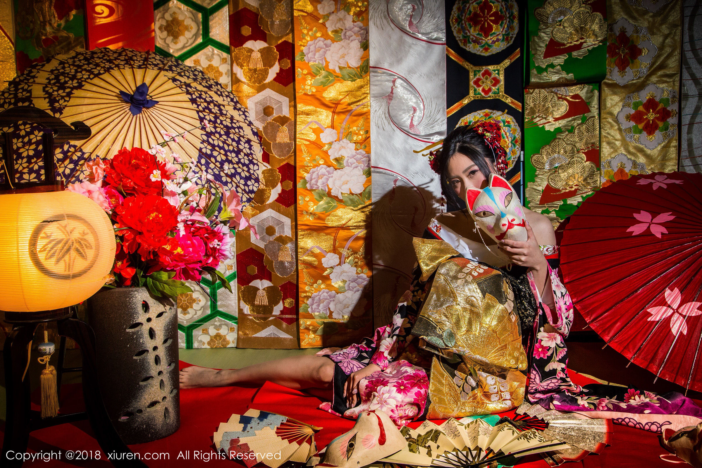 许诺Sabrina《花魁》 秀人 No.930第9张