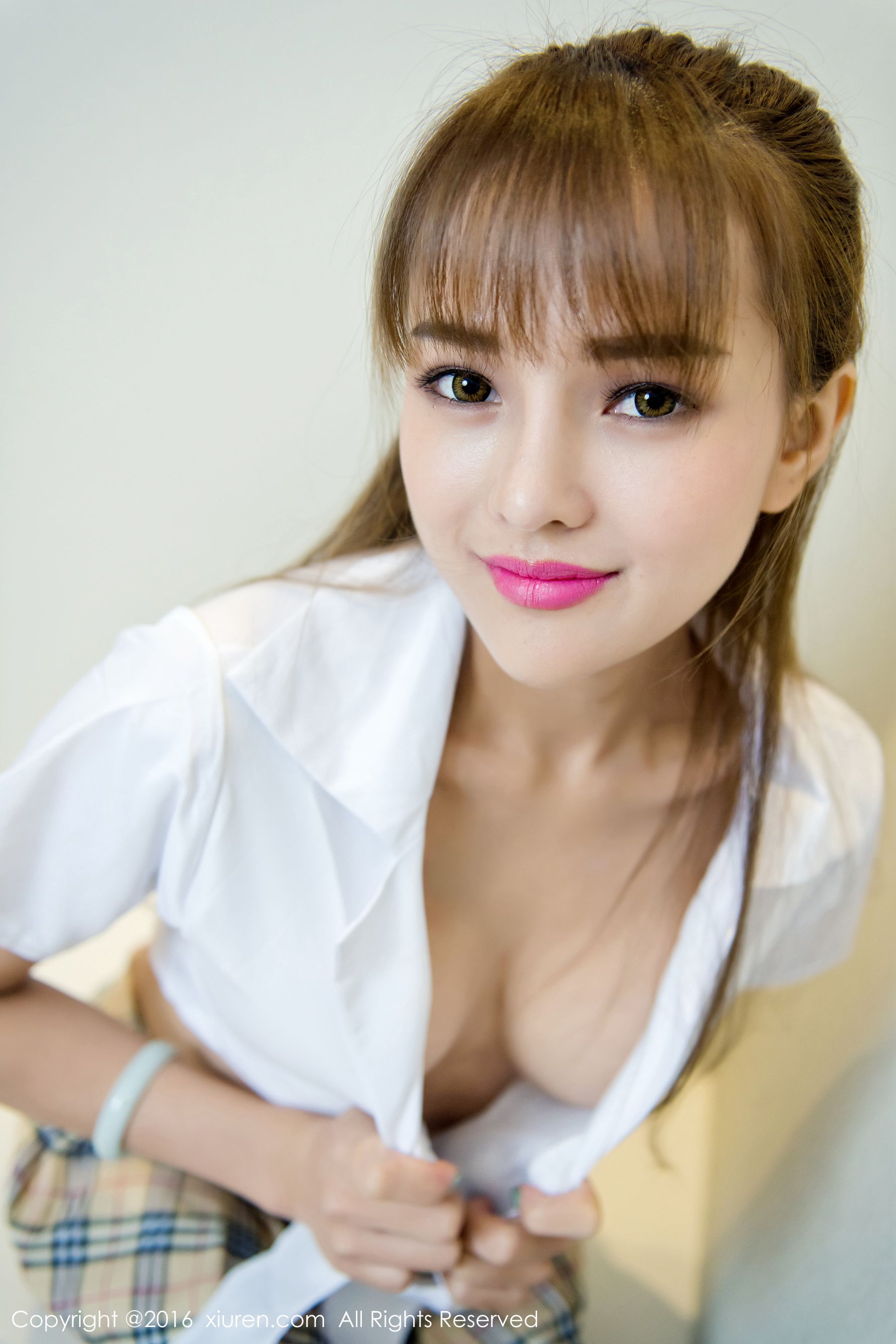 百变少女@岑雨桥 秀人网 No.614第16张