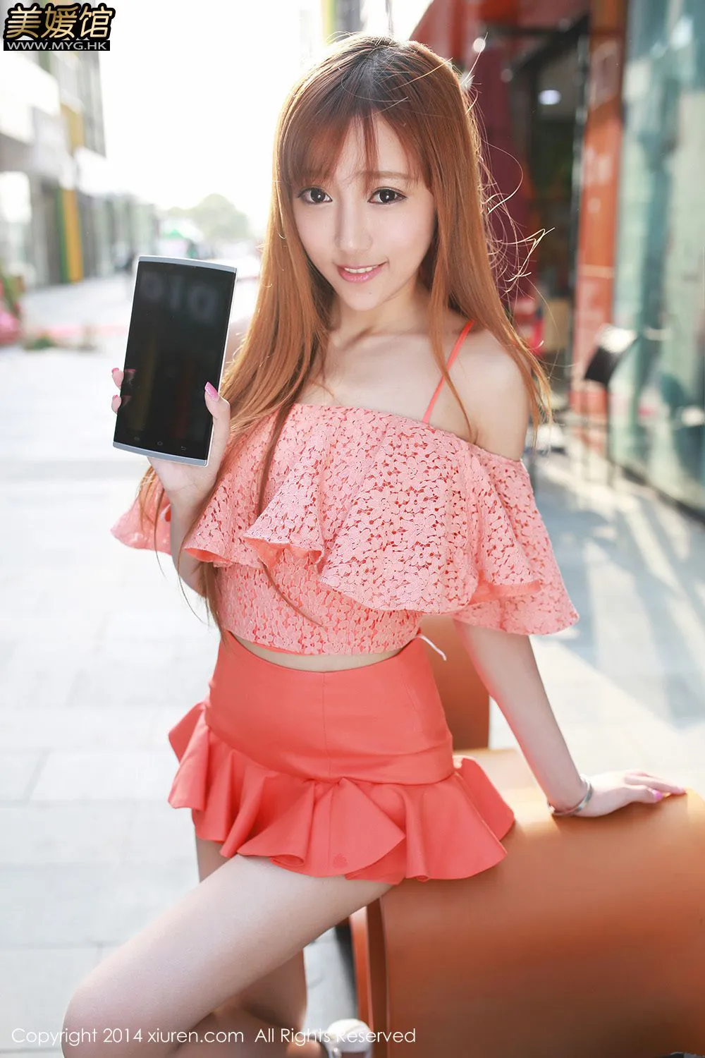  王馨瑤Yanni《驰为数码宣传片》 秀人网 No.135第15张