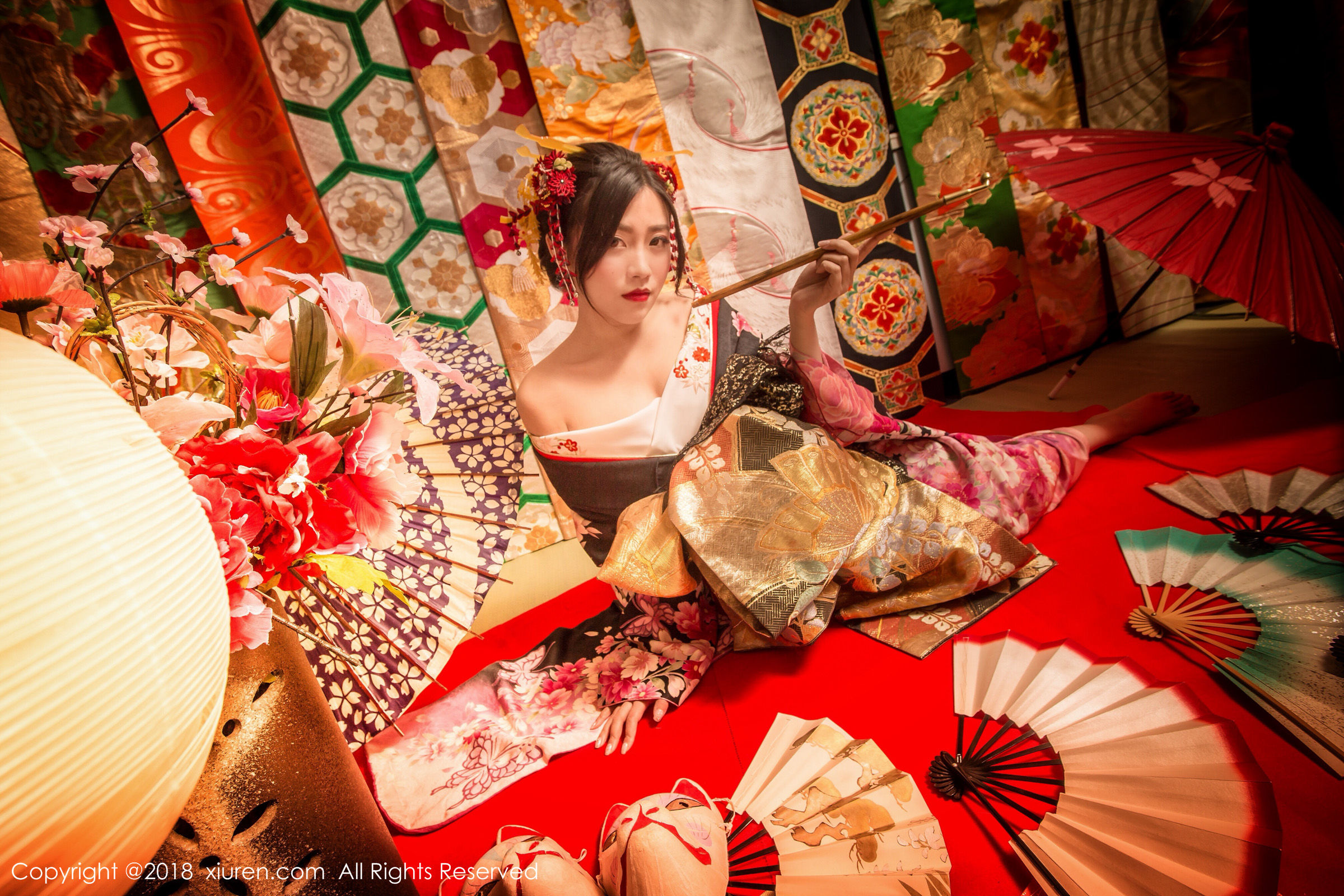 许诺Sabrina《花魁》 秀人 No.930第12张