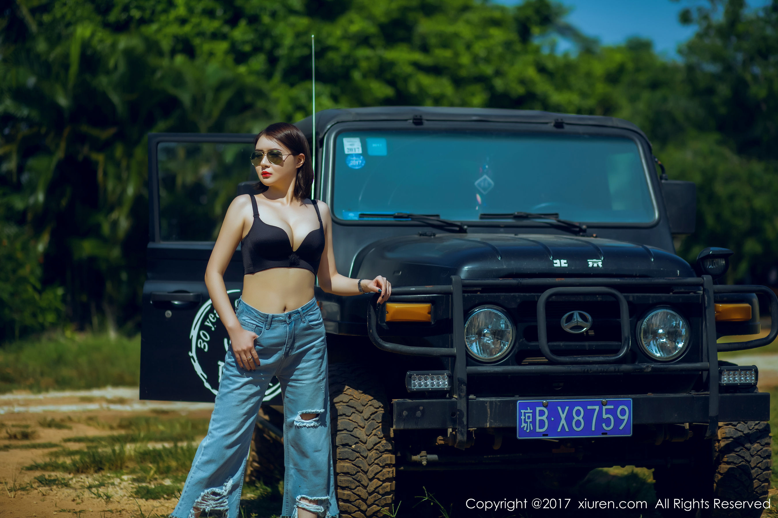 模特女神廿十《海南三亚》 秀人 NO.858第6张