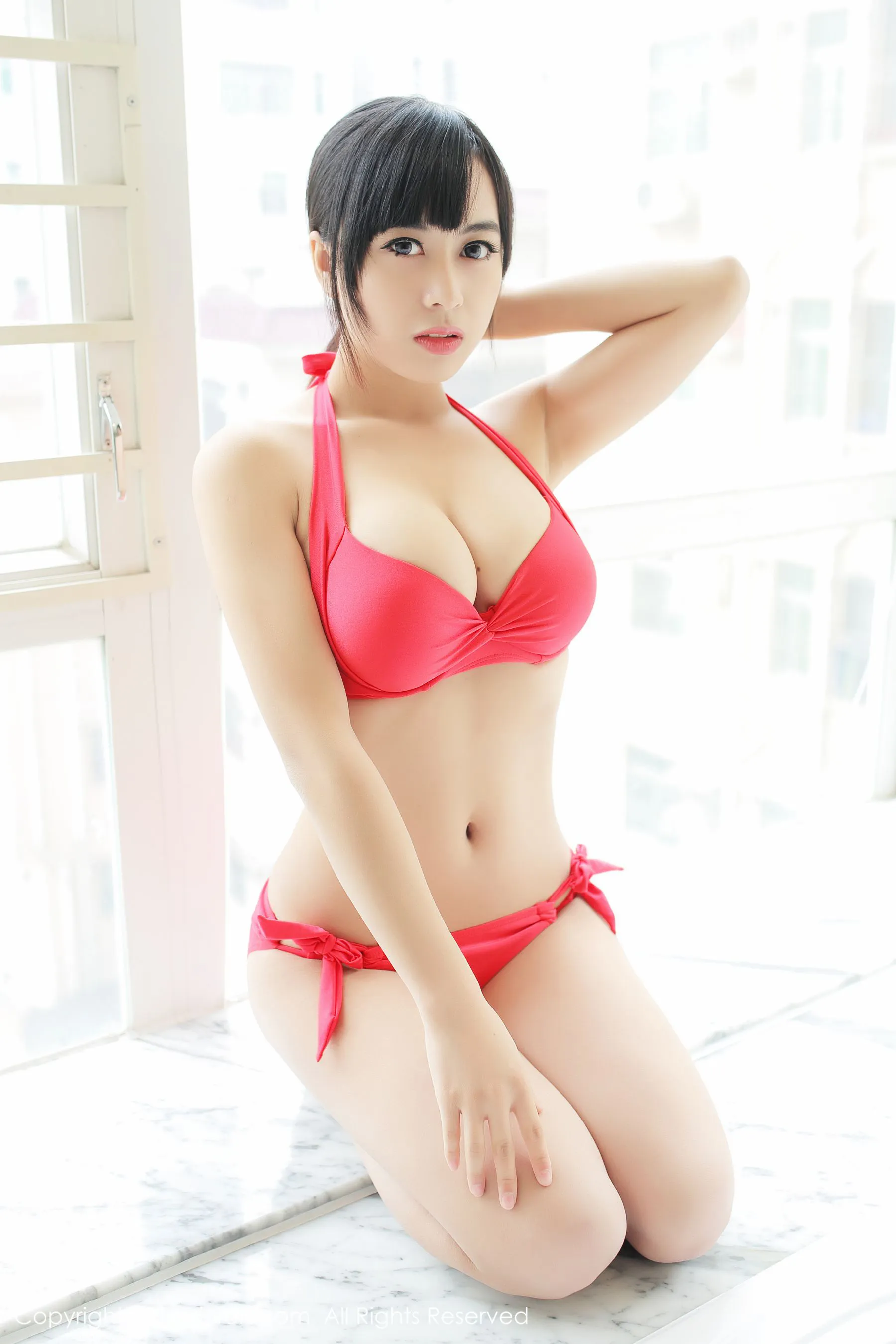 人气模特黄可christine 秀人网 No.114第4张