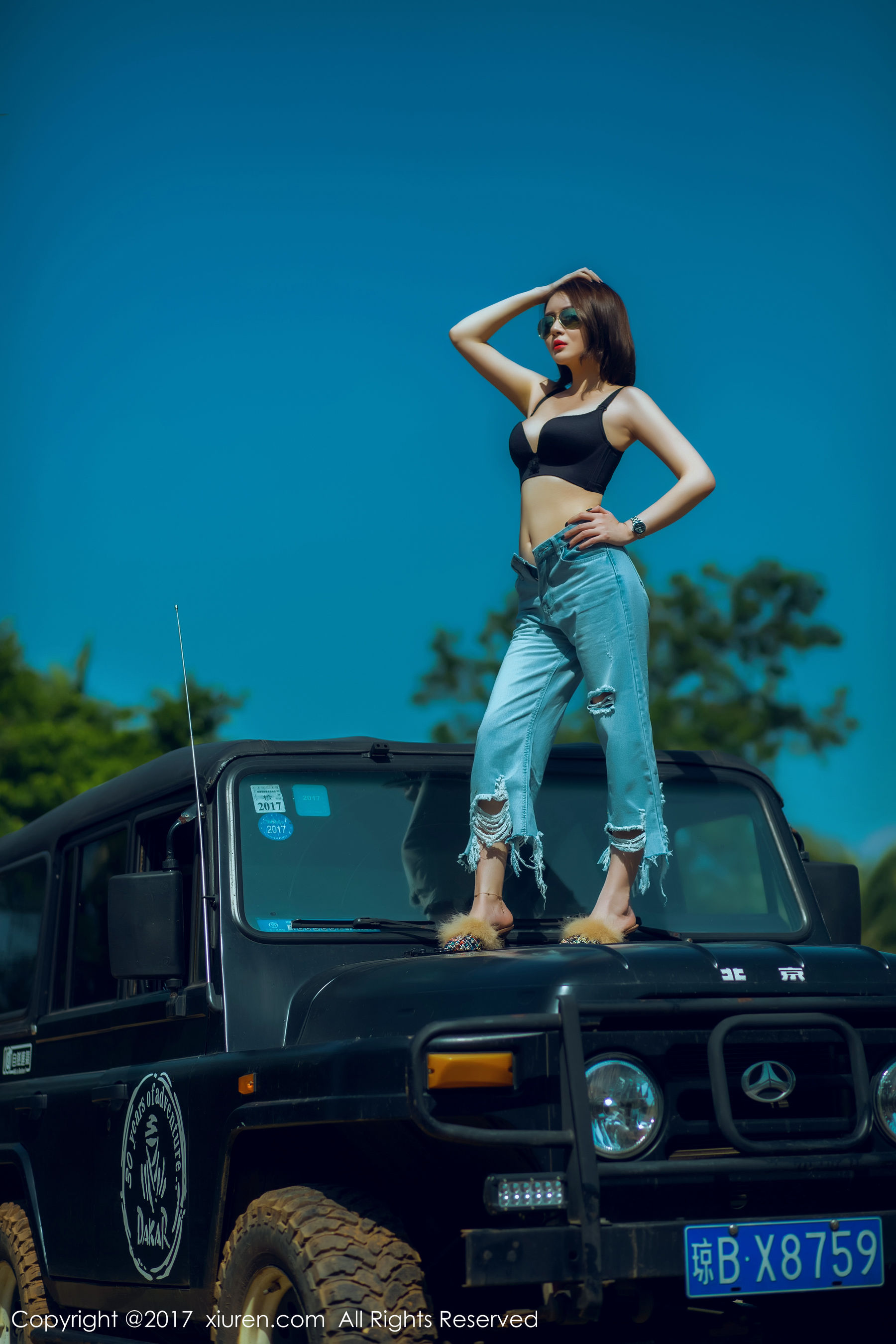 模特女神廿十《海南三亚》 秀人 NO.858第9张