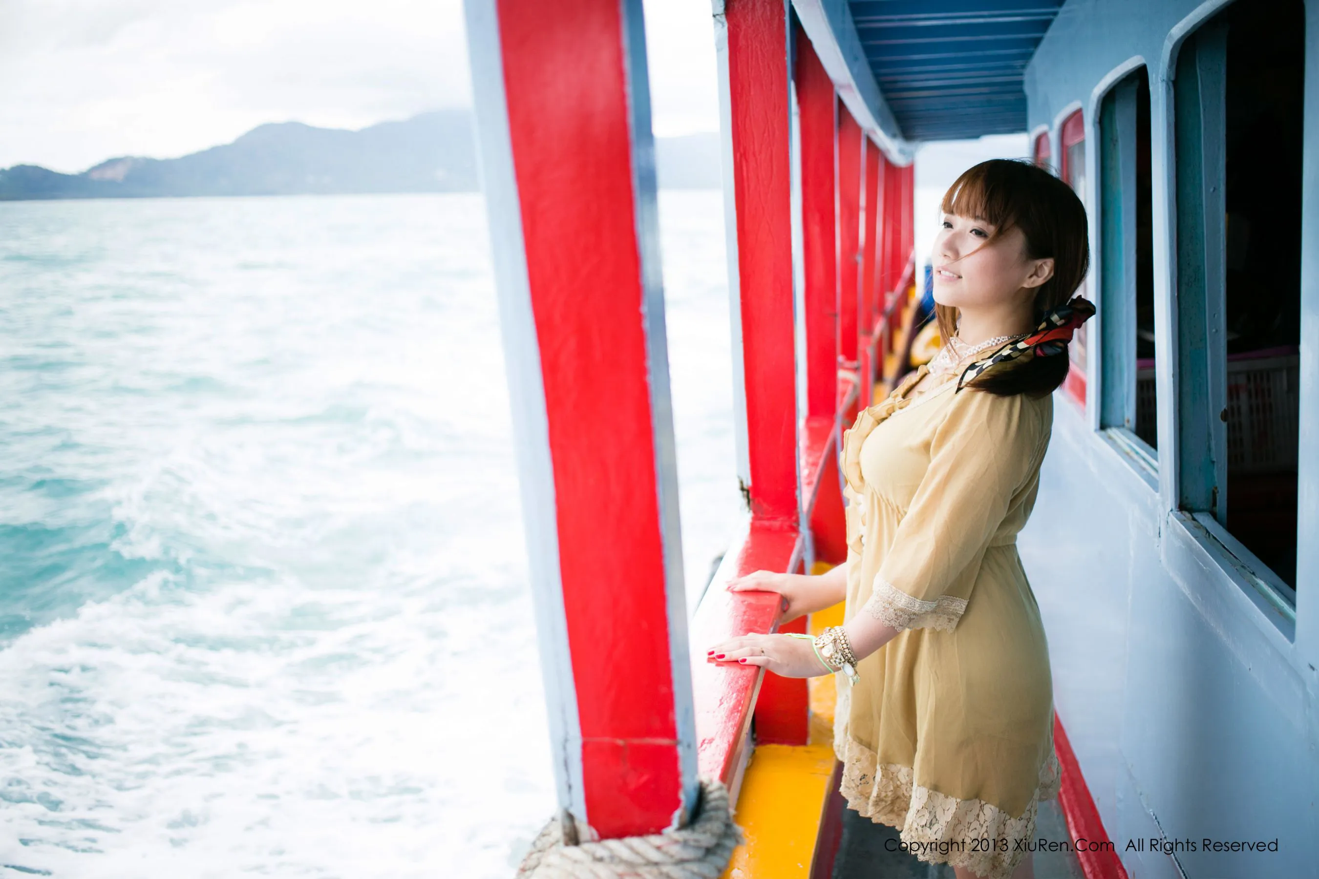 默漠无荢 小清新合集 秀人网 No.053第7张