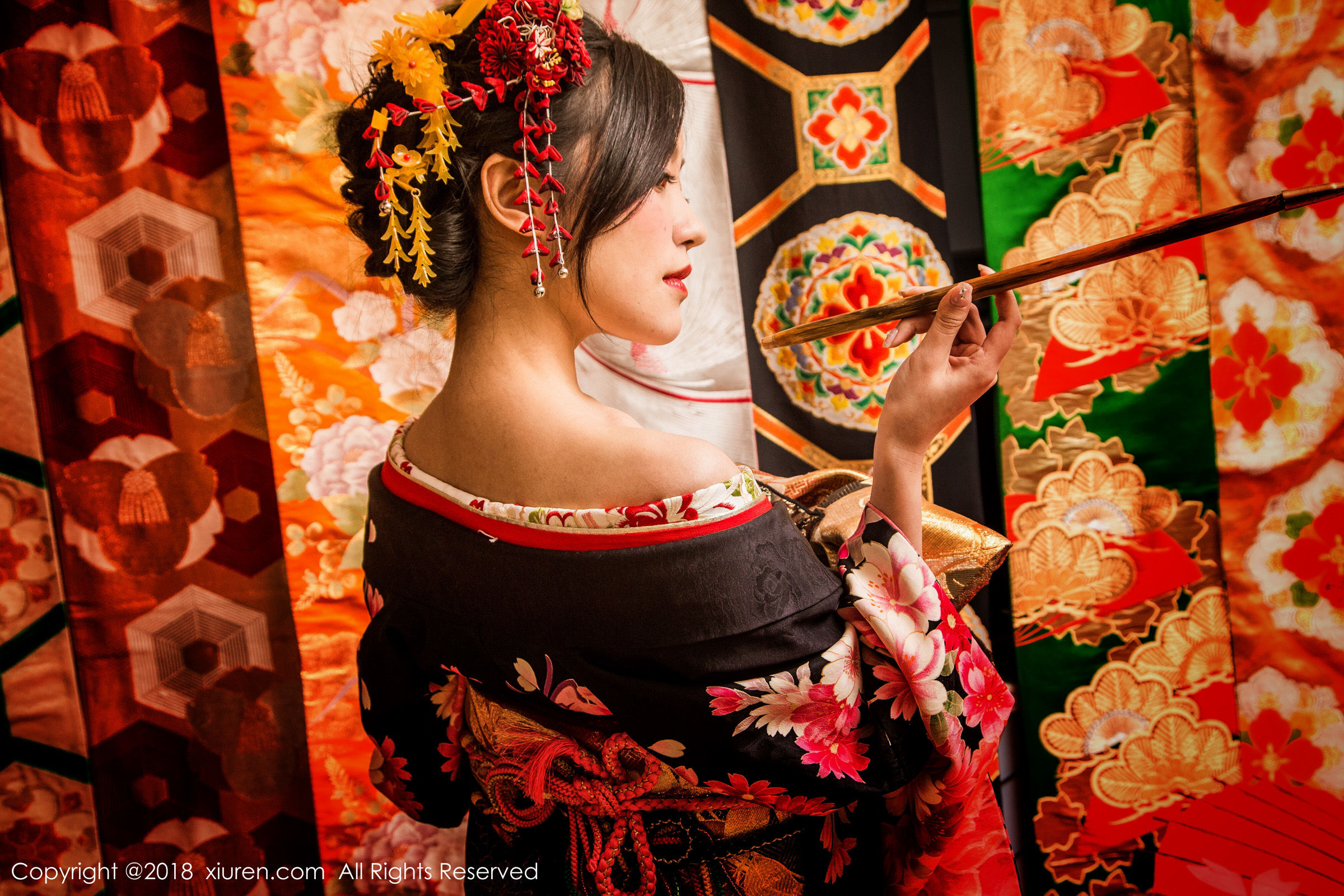 许诺Sabrina《花魁》 秀人 No.930第6张