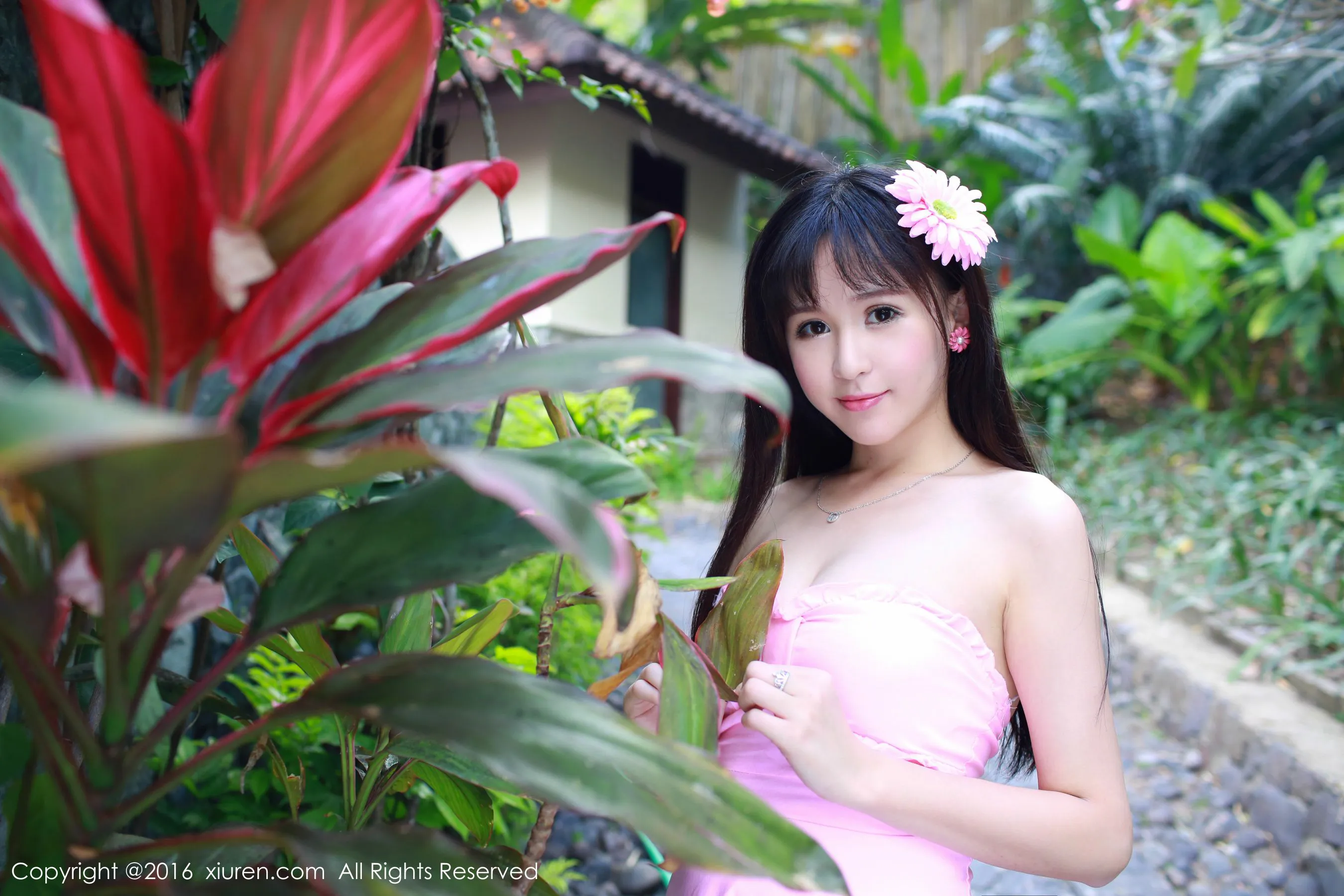 唐雨辰TYC《龙目岛旅拍》小清新系列 秀人网 No.467第19张