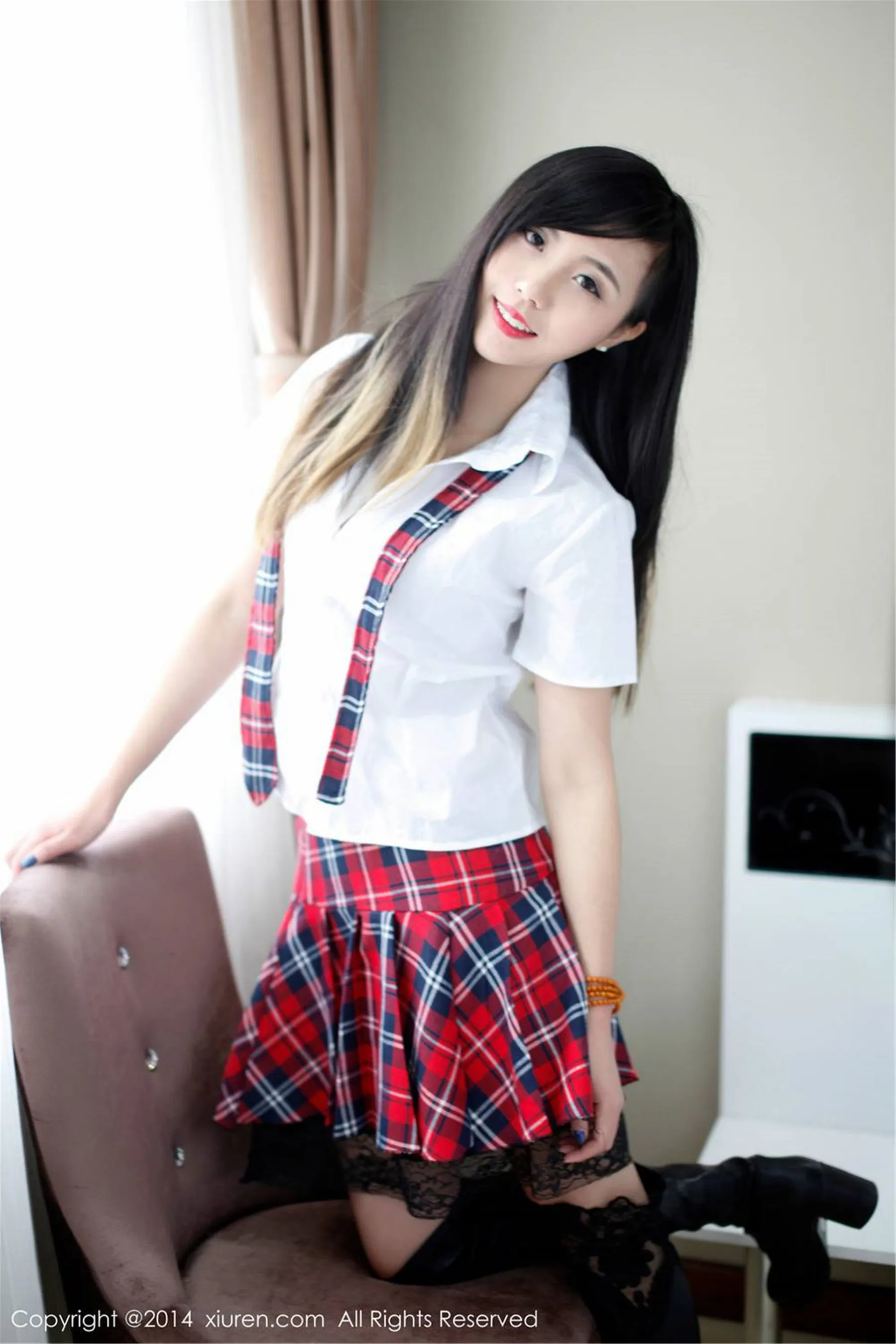 甜美新人模特:谢忱倬 秀人网 No.254第6张