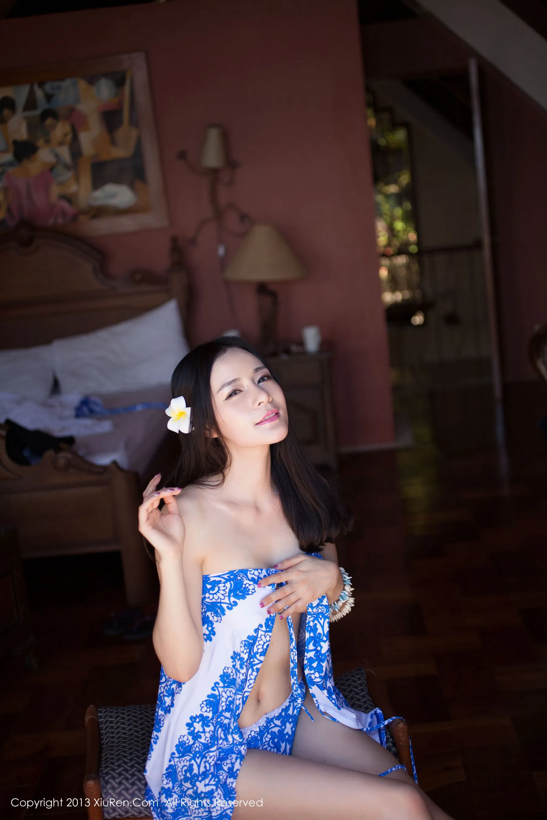  nancy小姿 &#038;海边唯美比基尼系列 秀人网 No.069第3张