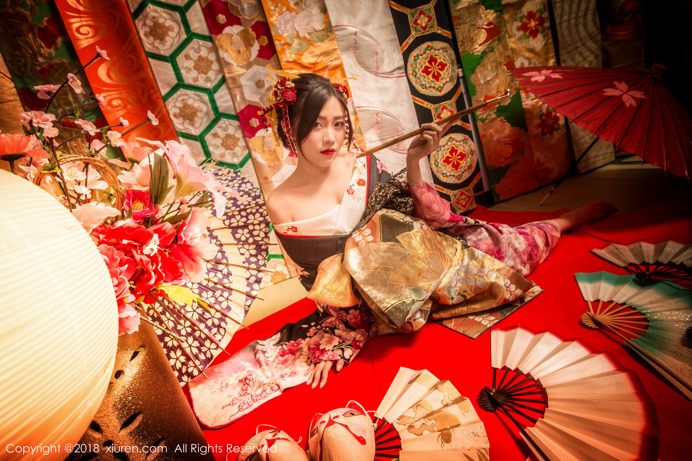 许诺Sabrina《花魁》 秀人 No.930第7张