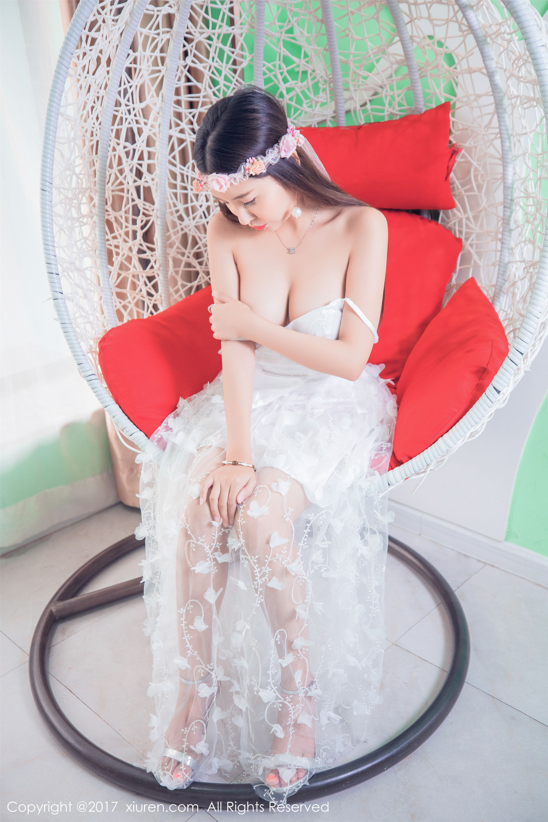 李梓熙《花仙子+迷人的小妖精》 秀人网XIUREN No.798第18张