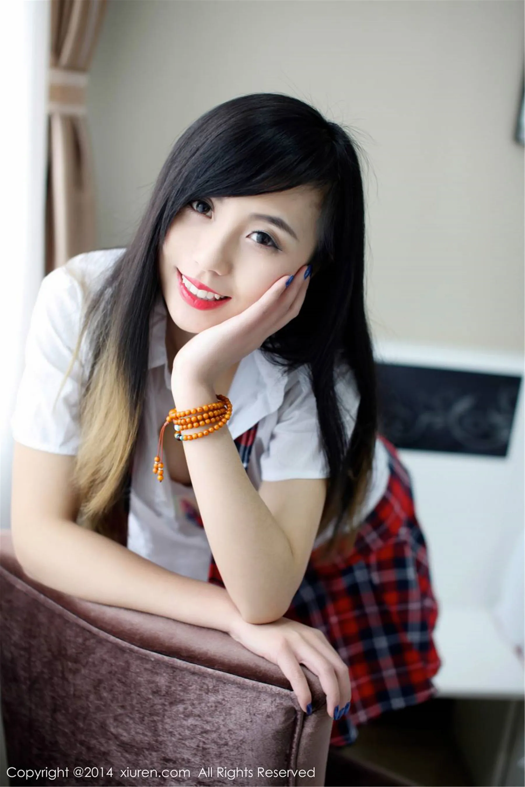 甜美新人模特:谢忱倬 秀人网 No.254第12张