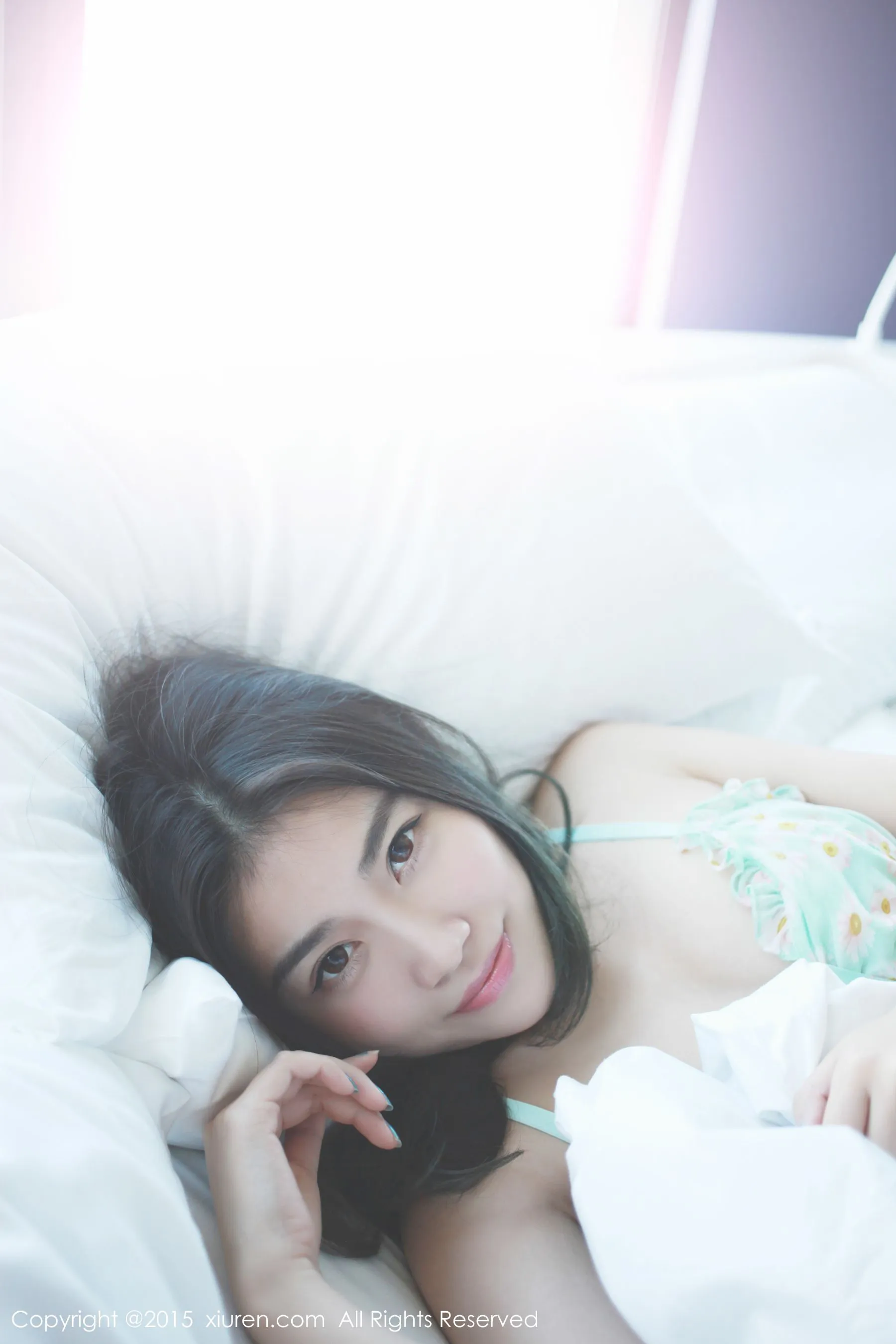 许诺Sabrina《泰国曼谷旅拍》睡衣系列 秀人网 No.287第1张