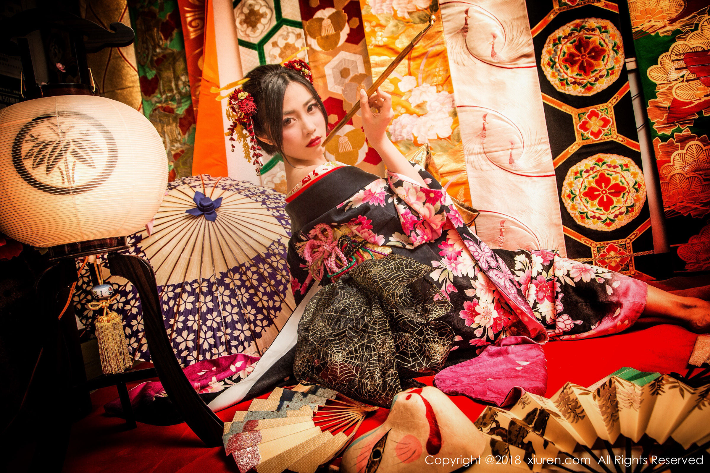 许诺Sabrina《花魁》 秀人 No.930第11张