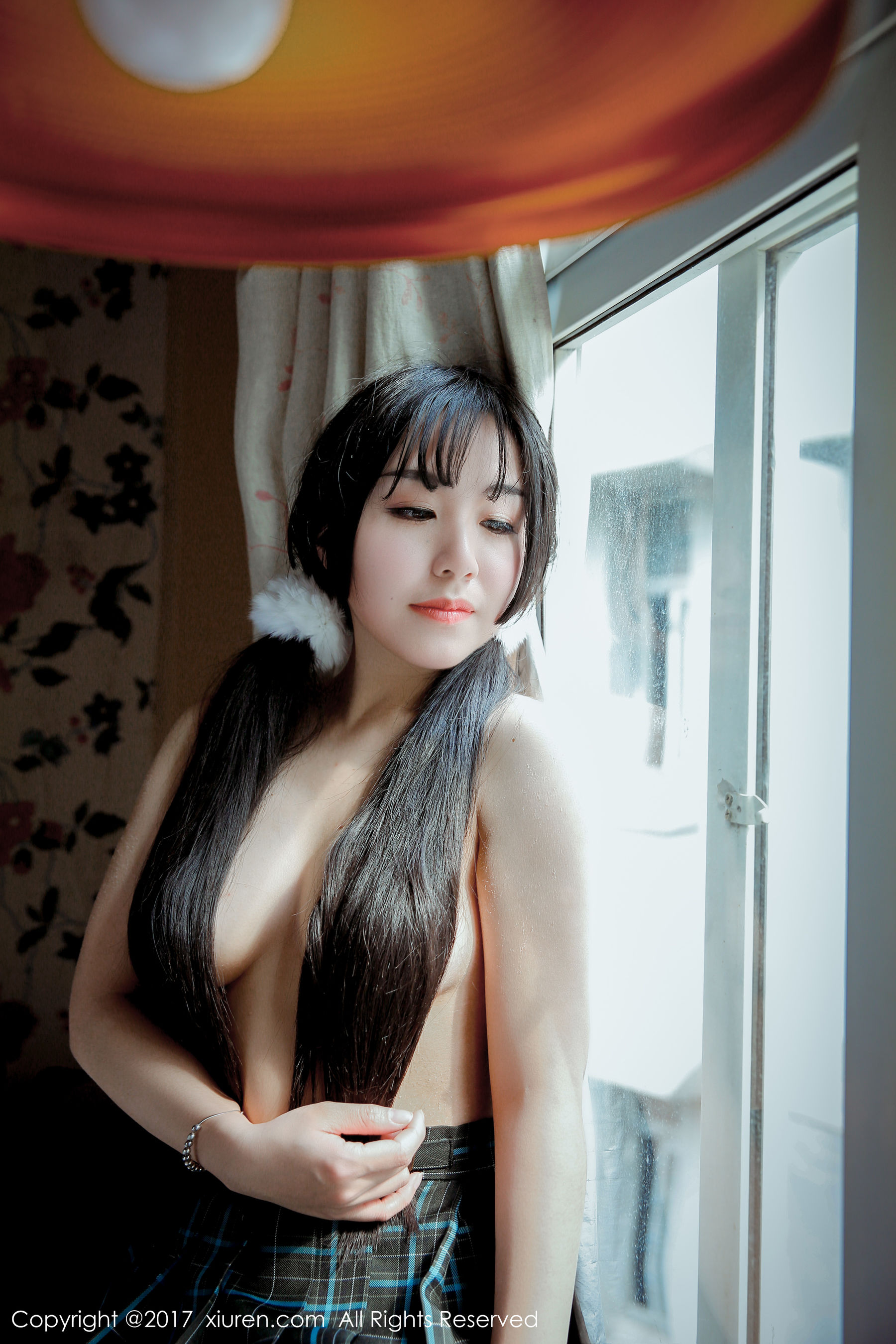  v菜《戴草帽的青涩私房少女》 秀人网XIUREN No.742第8张