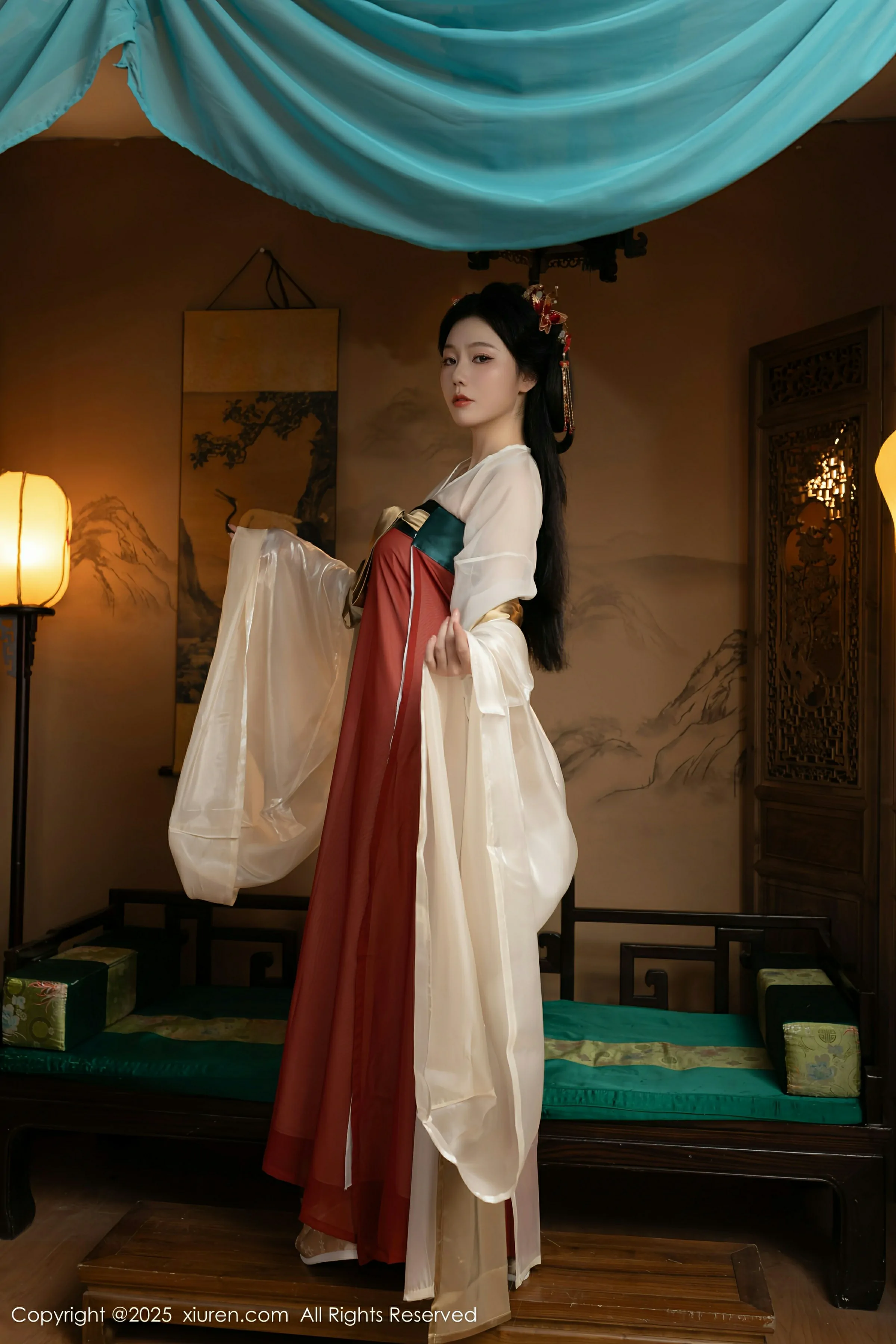  XiuRen 秀人 No.10223 陆萱萱&安然anran [80P]第9张