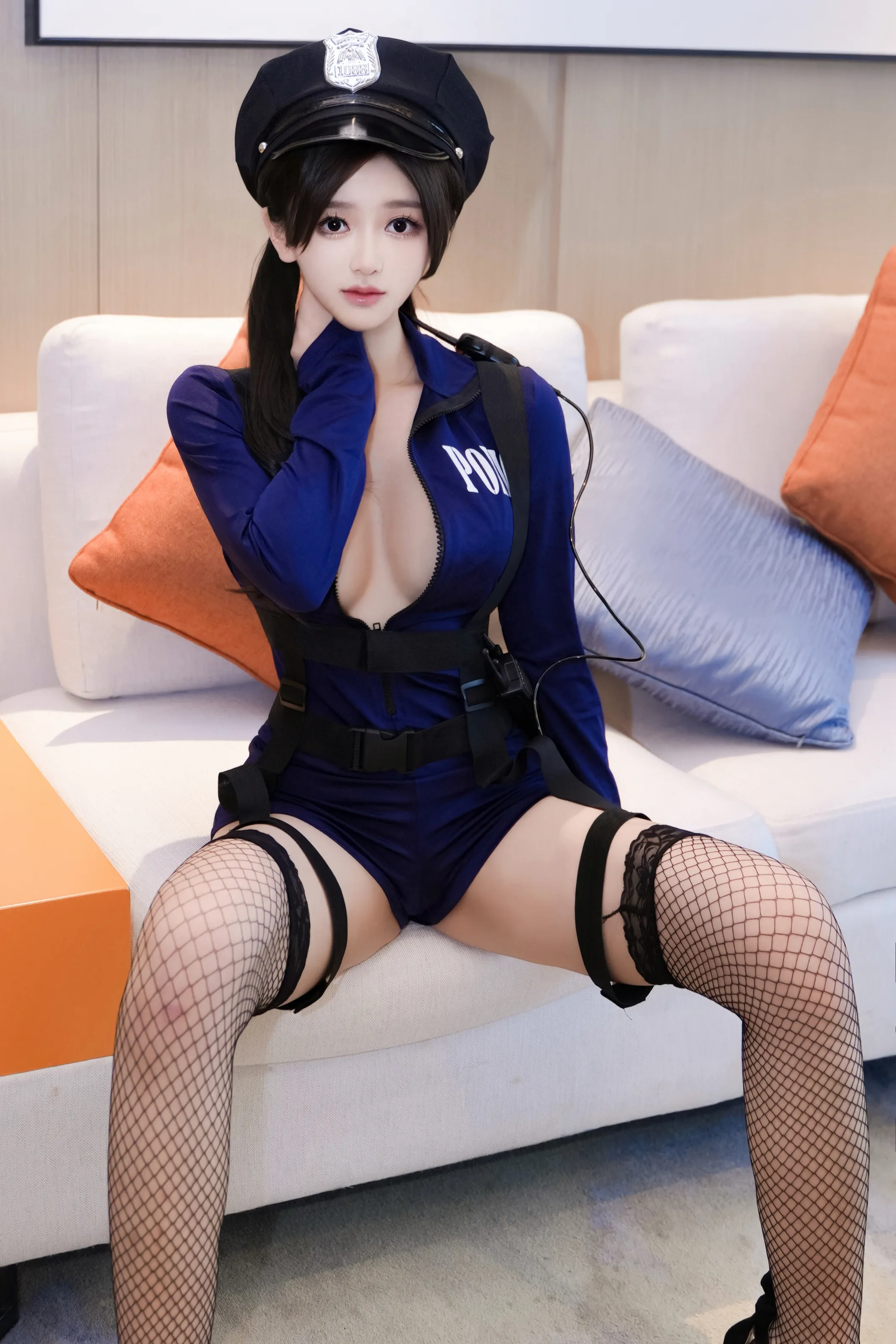  XiuRen 内购版 No.8066 奶茶味的包子 保安制服 [76P]第9张