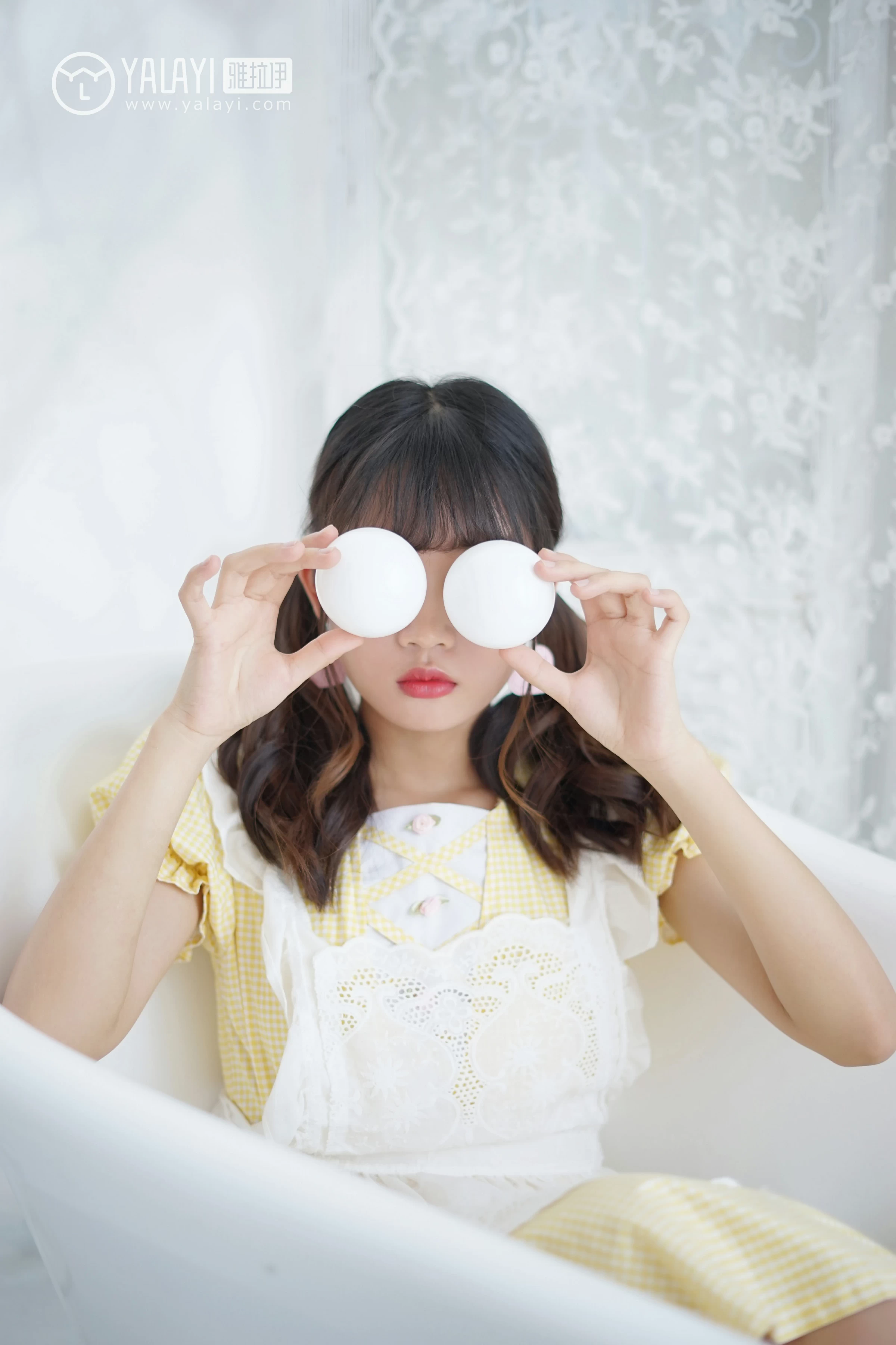 [YALAYI雅拉伊]NO.076 可爱女仆 公主小兔子 情趣制服连衣裙性感私房写真集第5张