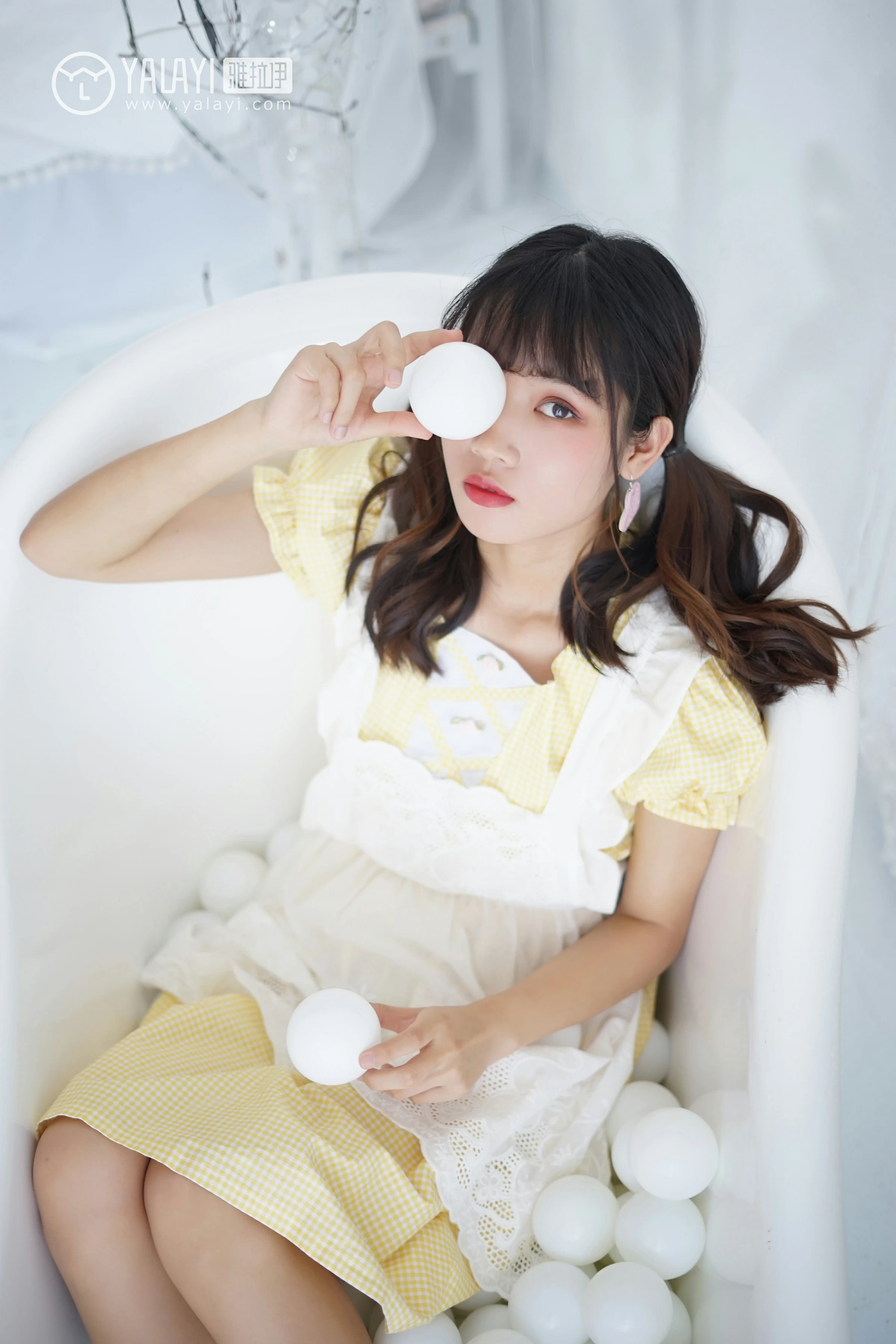 [YALAYI雅拉伊]NO.076 可爱女仆 公主小兔子 情趣制服连衣裙性感私房写真集第12张