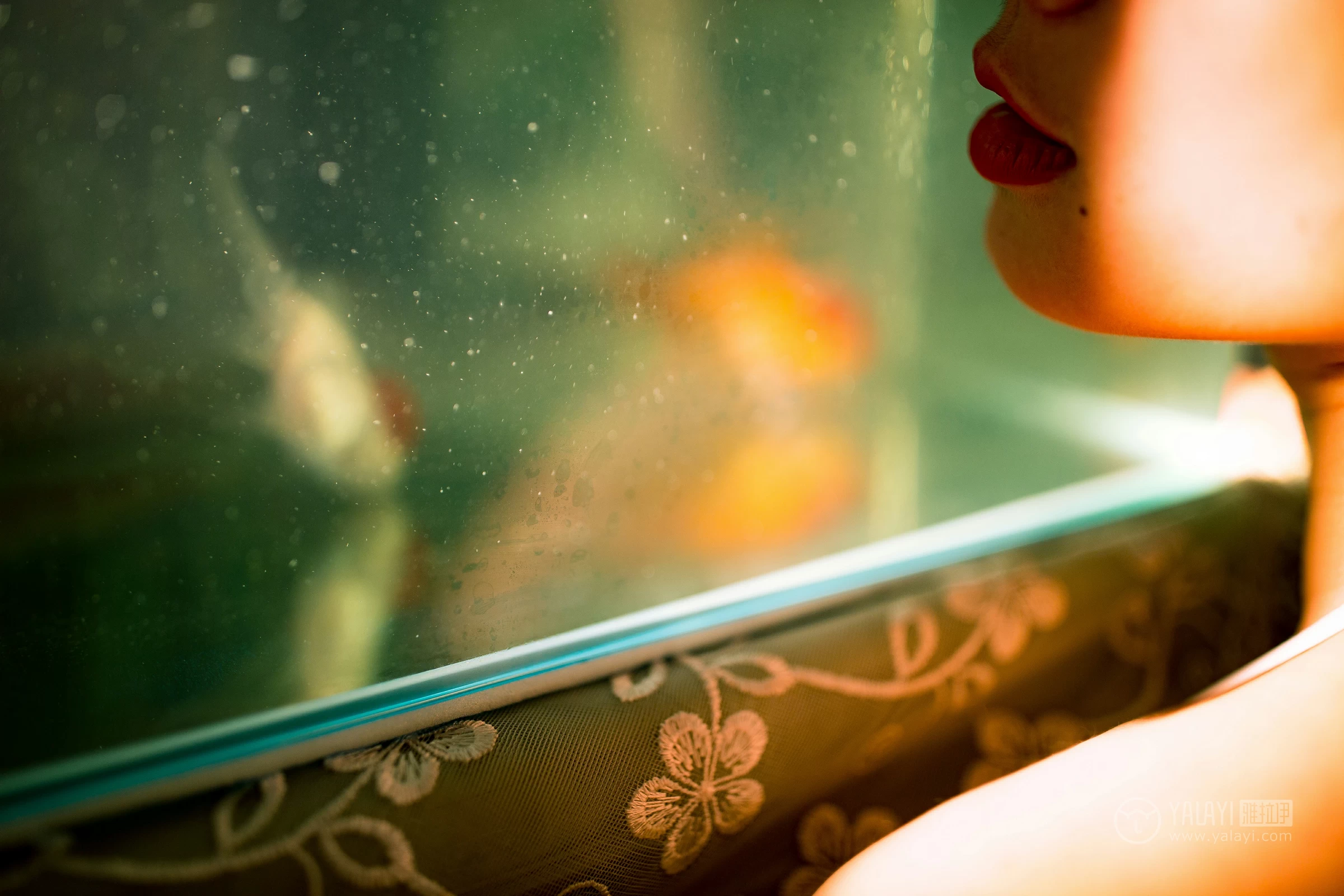 [YALAYI雅拉伊]No.191 轻舞飞扬 米粒米粒 白色吊带裸背婚纱连衣裙性感私房写真集第20张