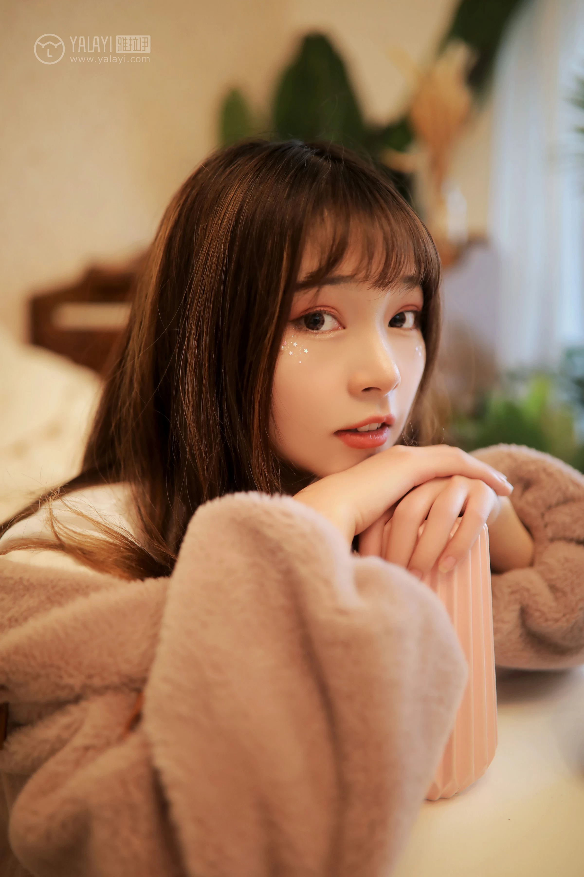 [YALAYI雅拉伊]No.303 花仙 花儿 白色镂空连衣裙与白色芭蕾舞裙性感私房写真集第4张