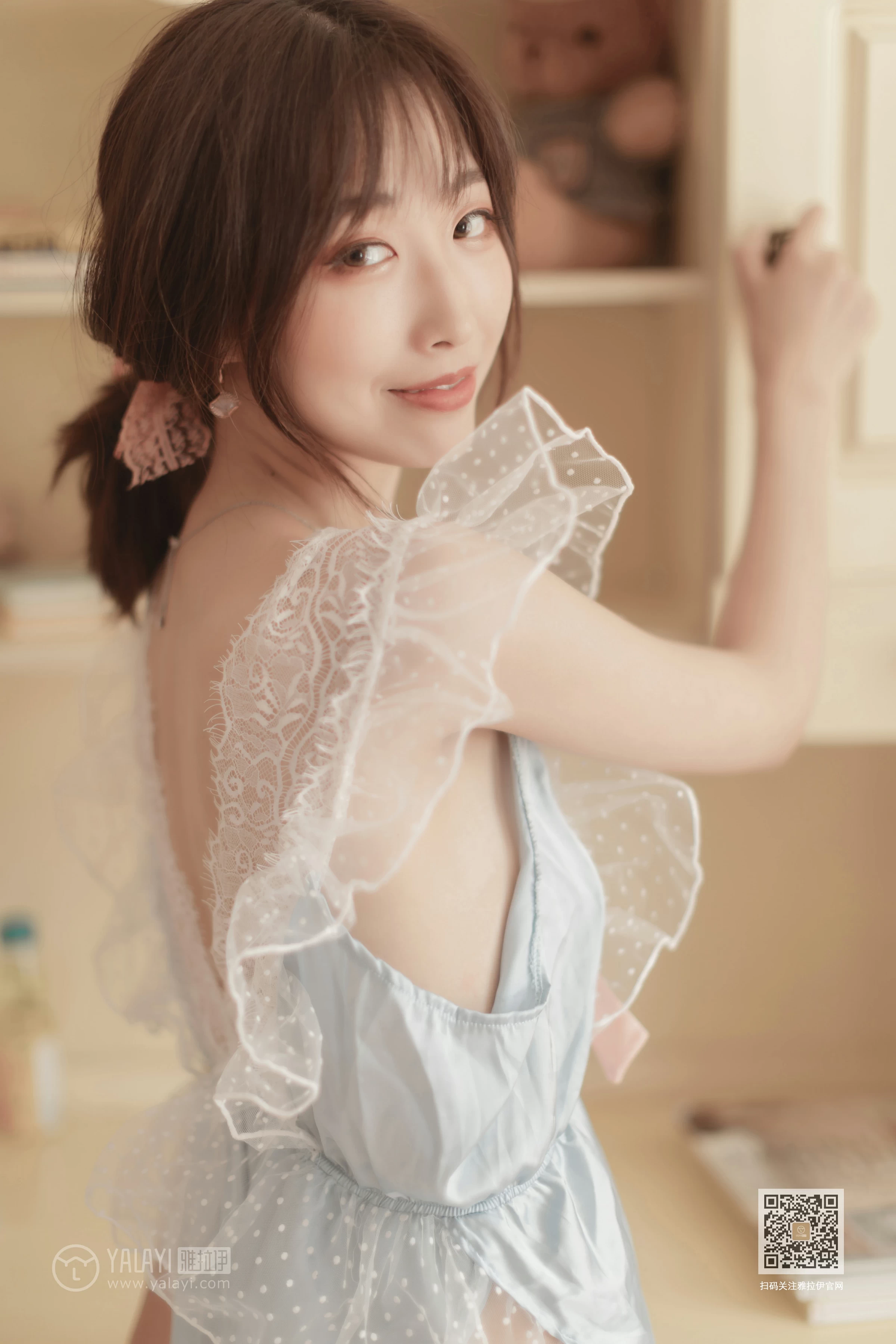 [YALAYI雅拉伊]Vol.443 佳人有约 佳佳 透视情趣内衣性感私房写真集第17张