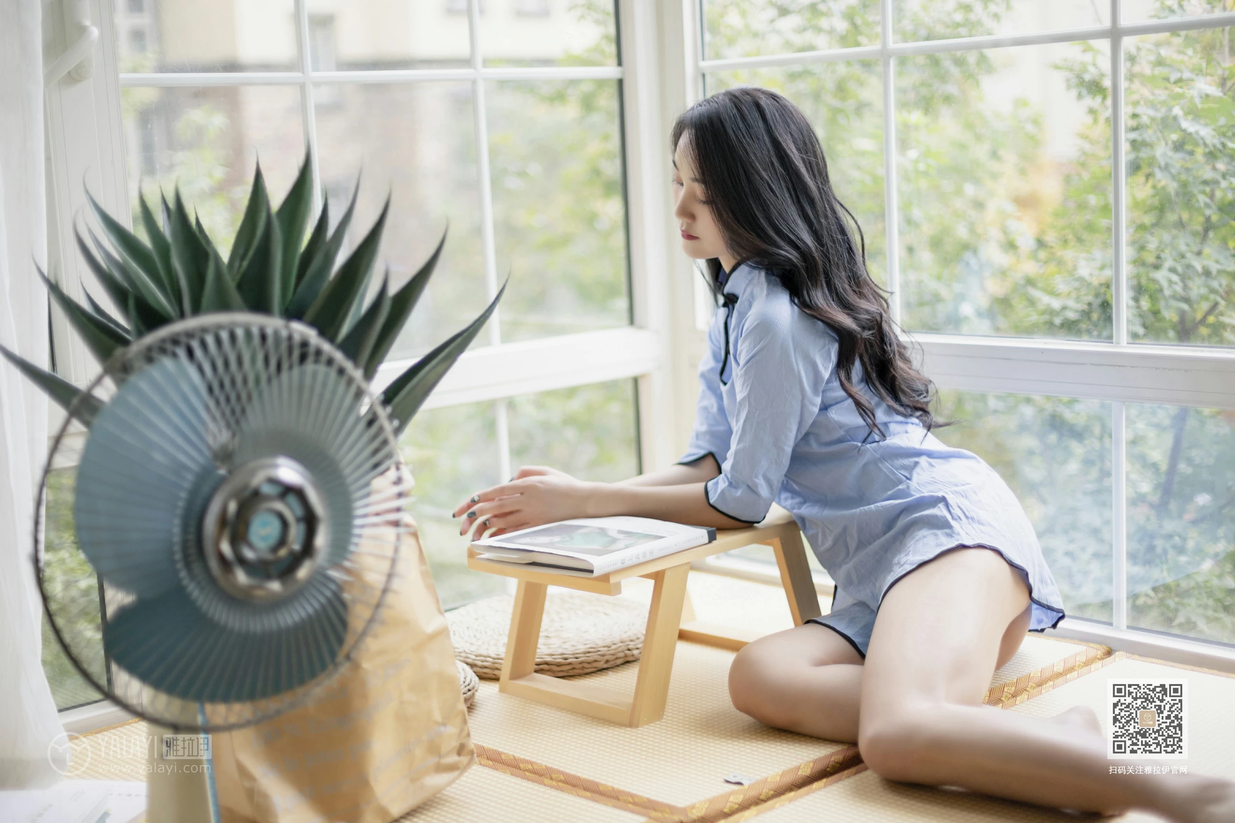 [YALAYI雅拉伊]Vol.463 文艺女青年 项兴咏 民国高中女生制服性感私房写真集第2张