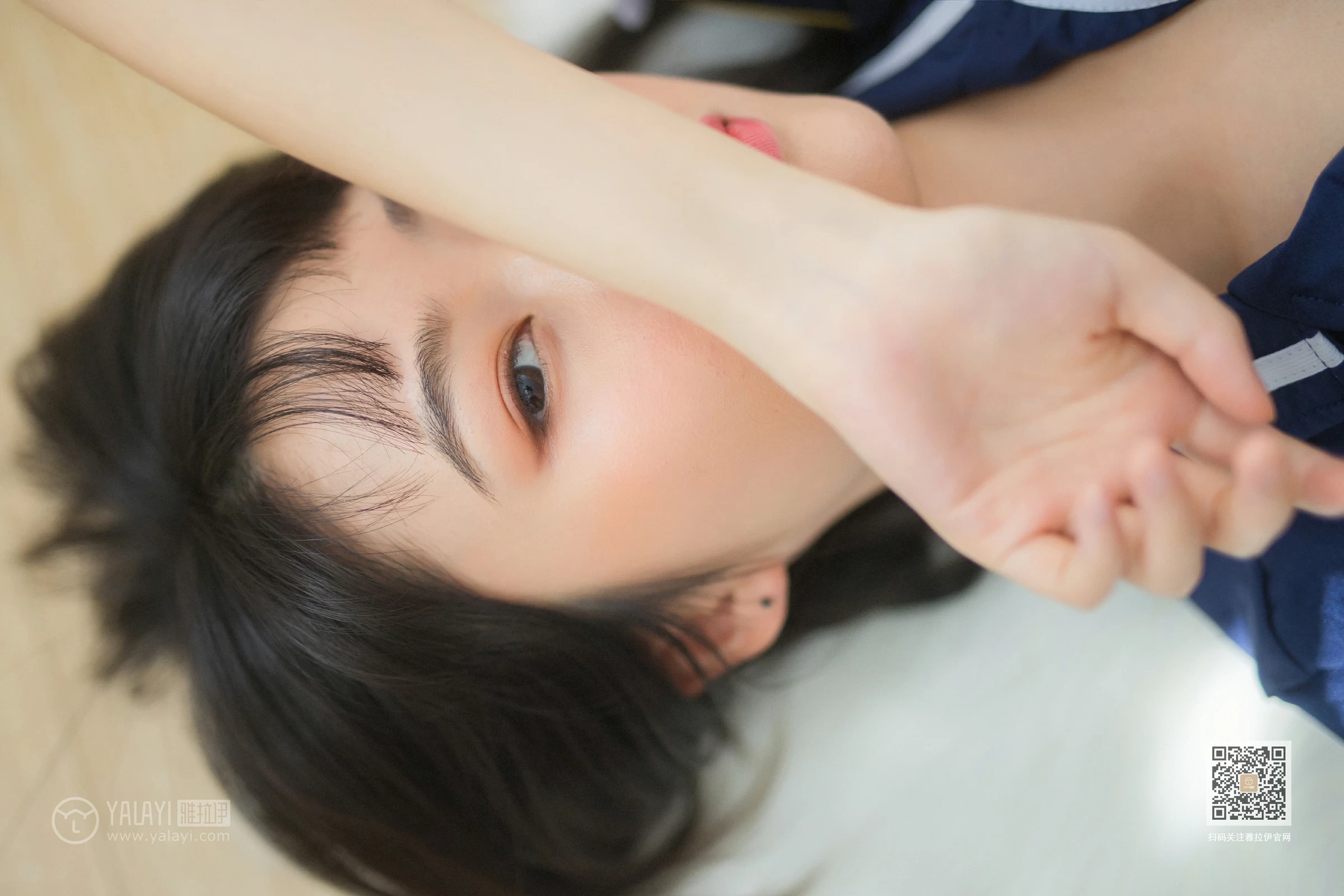 [YALAYI雅拉伊]Vol.544 雷霆警花 粉粉 蓝色情趣制服加短裙性感私房写真集第11张