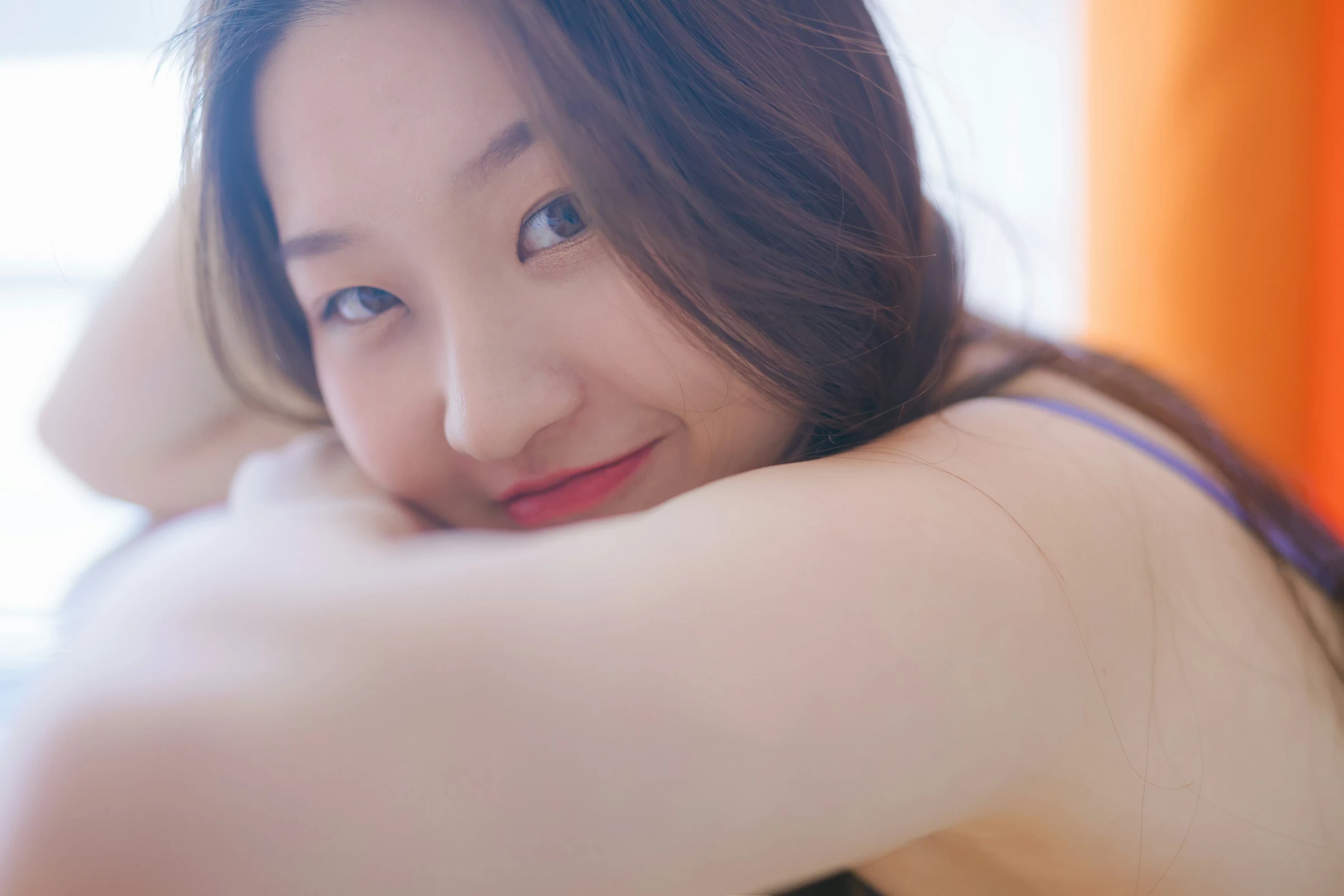 [YALAYI雅拉伊]NO.624 《潇洒少女》 明月 蓝色性感内衣私房写真集第8张