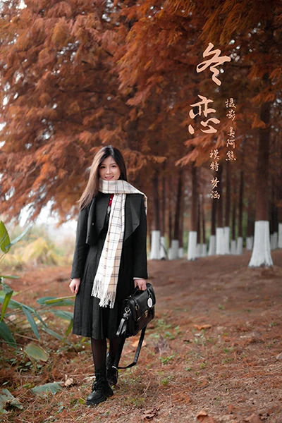 [YALAYI雅拉伊]NO.748 《冬恋》 梦涵 黑色JK制服与短裙加黑丝美腿清纯写真集