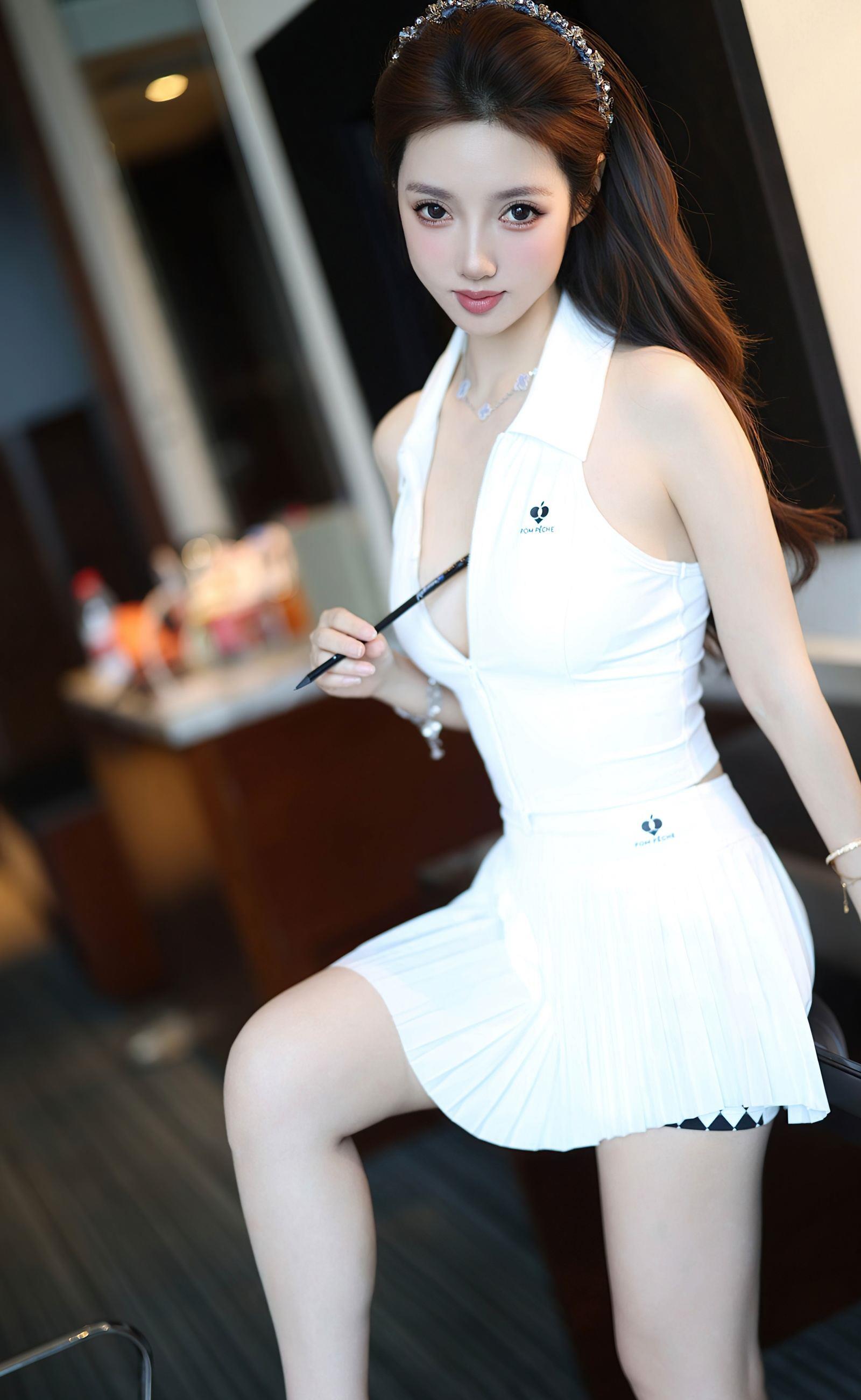  尤蜜荟 VOL.1165 桃桃·夭夭twins 双峰对决 [40P]第8张