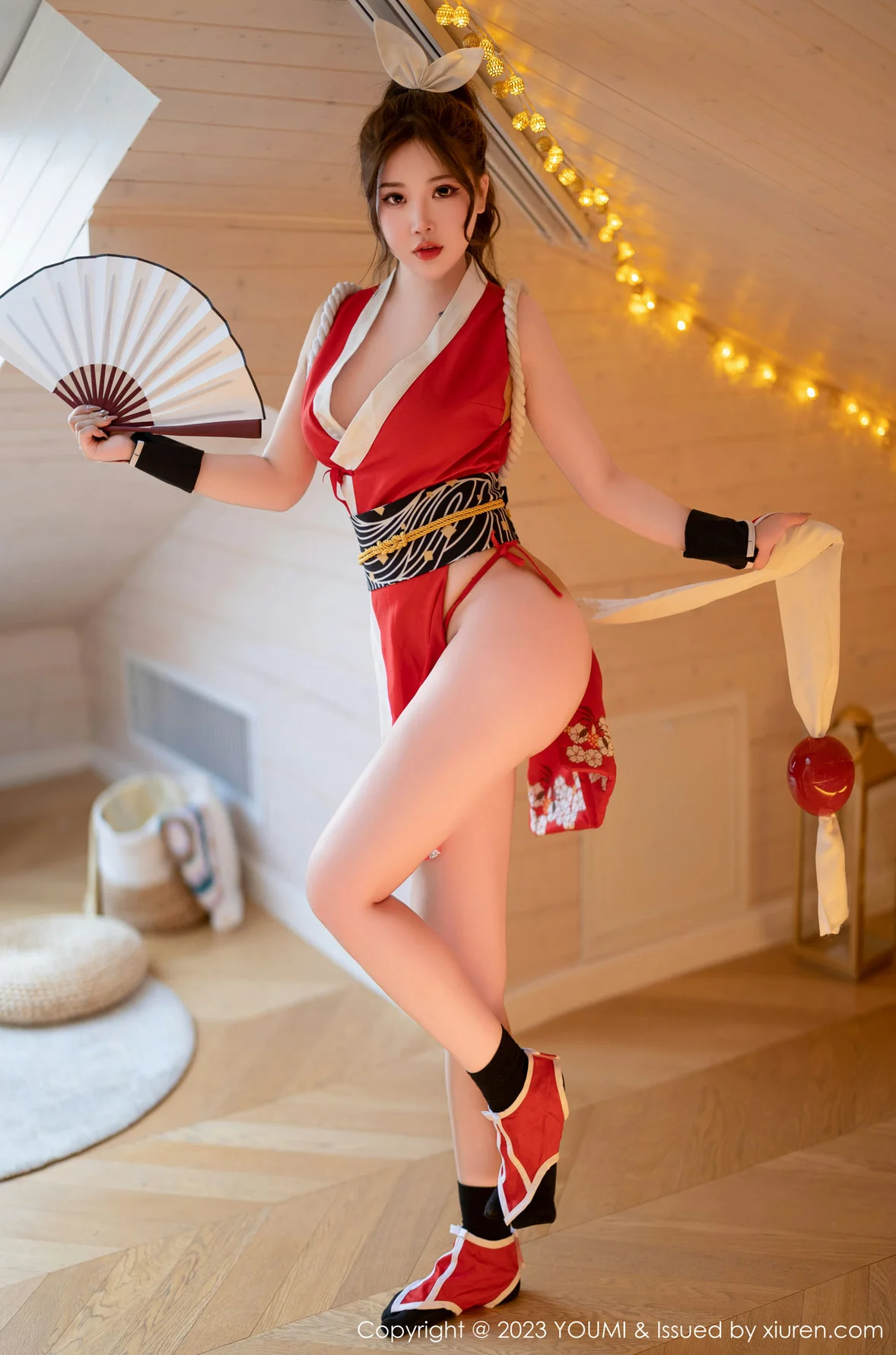  YOUMI 尤蜜荟 Vol.962 小海臀Rena 不知火舞cosplay性感写真 [71P]第6张