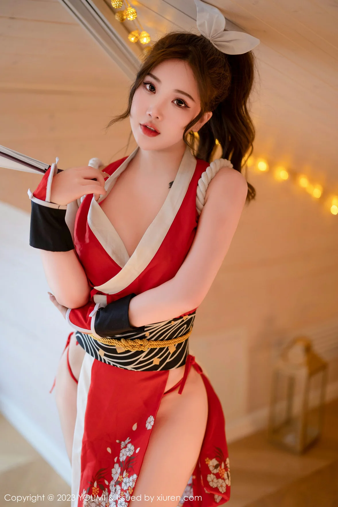  YOUMI 尤蜜荟 Vol.962 小海臀Rena 不知火舞cosplay性感写真 [71P]第7张