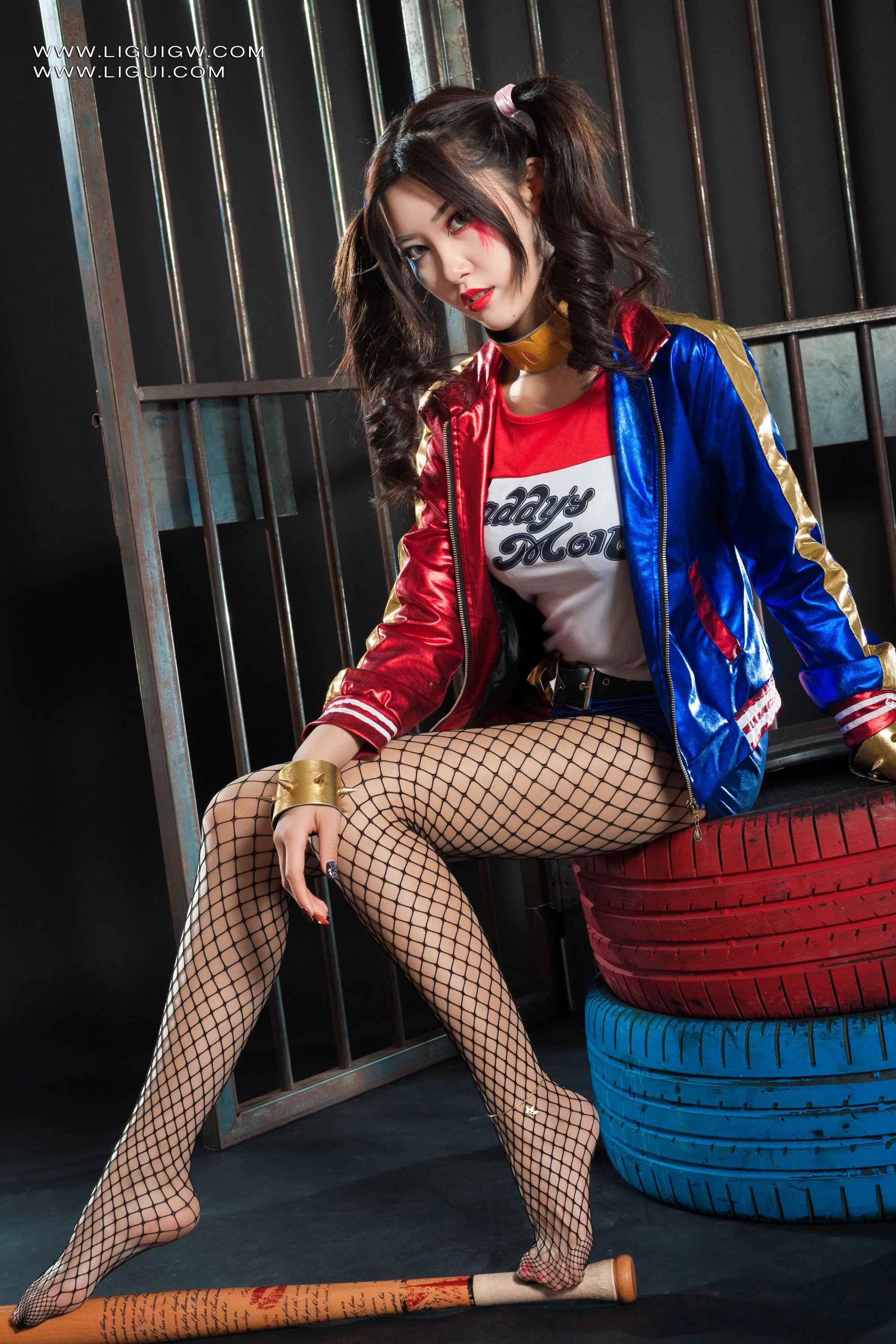 [Ligui丽柜] 2025.10.15《万圣节之恋狱小丑女》筱筱 Xiao xiao第9张