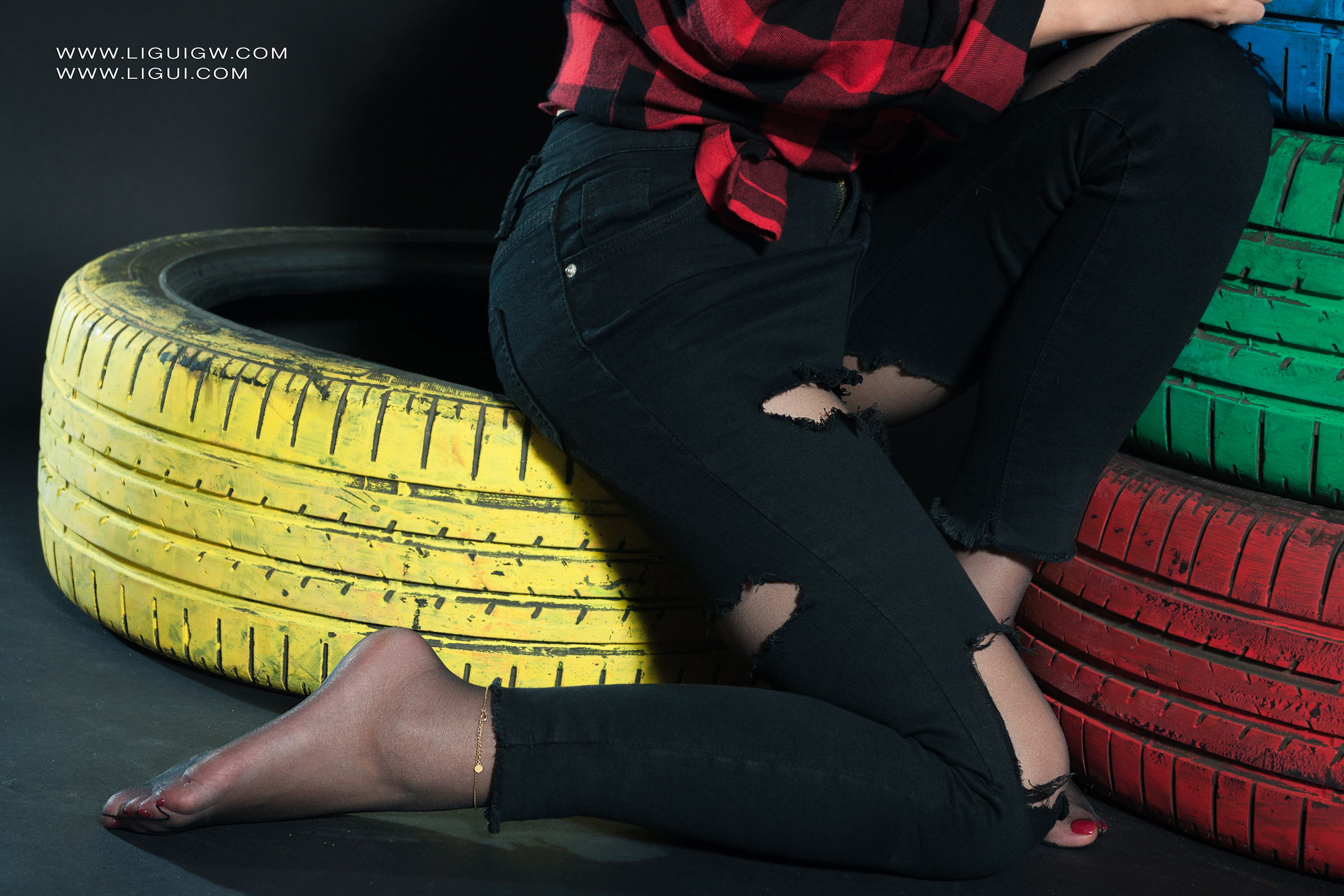 [Ligui丽柜] 2025.11.03《红与黑的激情碰撞》维拉 Weila第13张