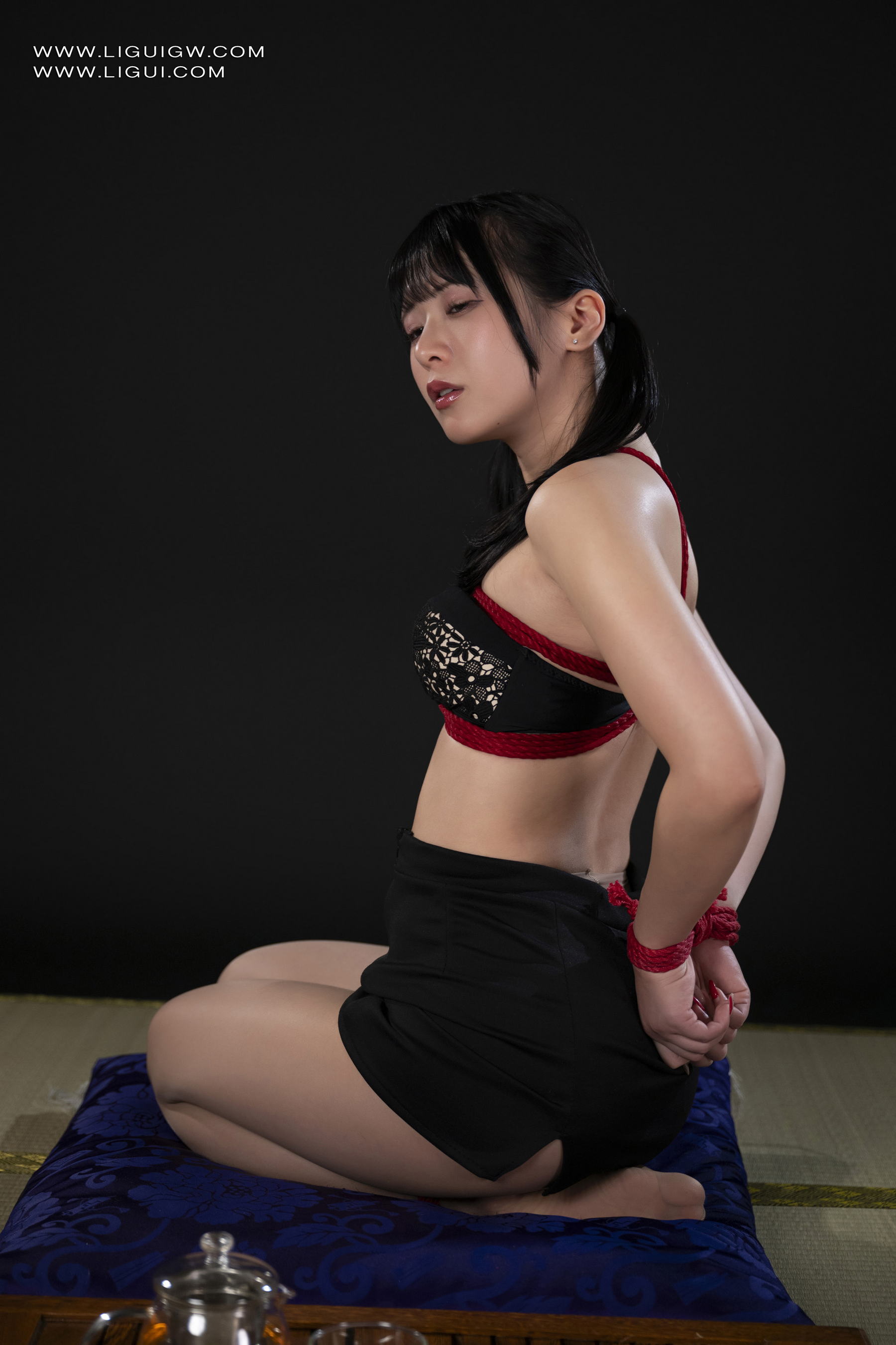 [Ligui丽柜] 2026.01.16 绳缚的茶道艺术-日本模特 May第12张