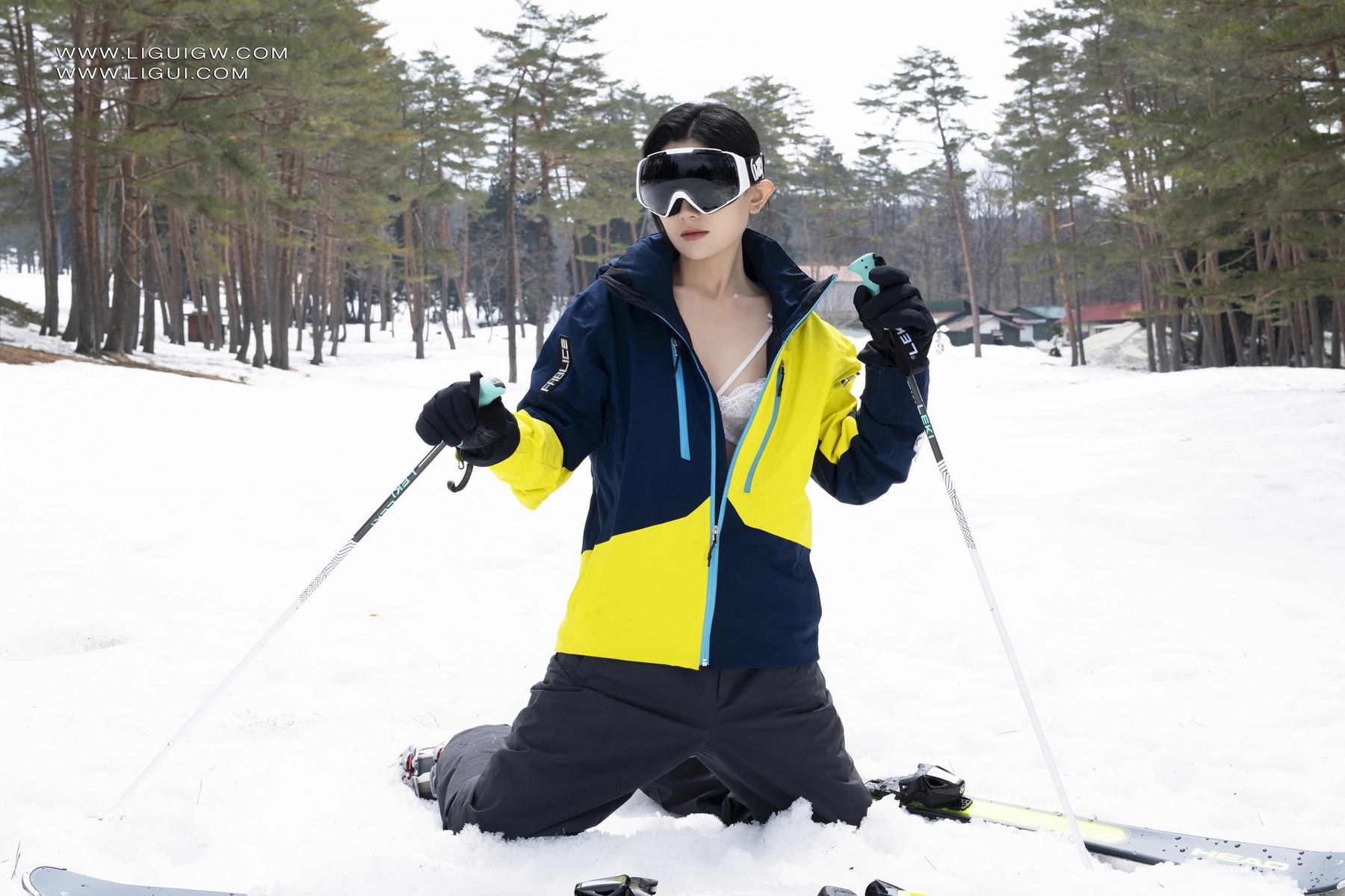 [Ligui丽柜] 2026.01.23《雪境蜕衣极度诱惑》甜甜 Tiantian第2张